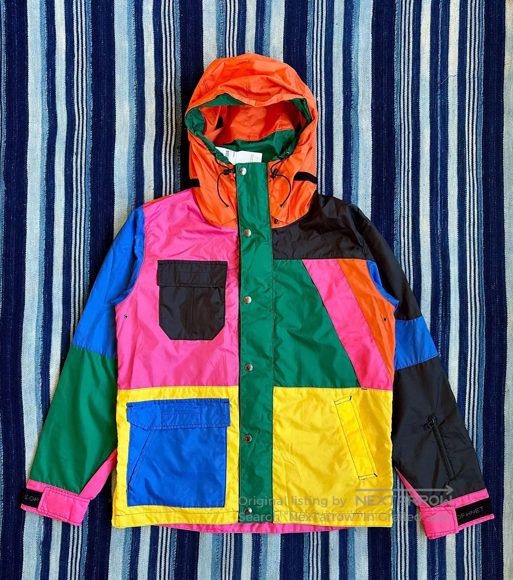 Sophnet. SOPHNET. Color Block Mountain Parka Jacket. Size US M / EU 48-50 / 2 - 1 Thumbnail