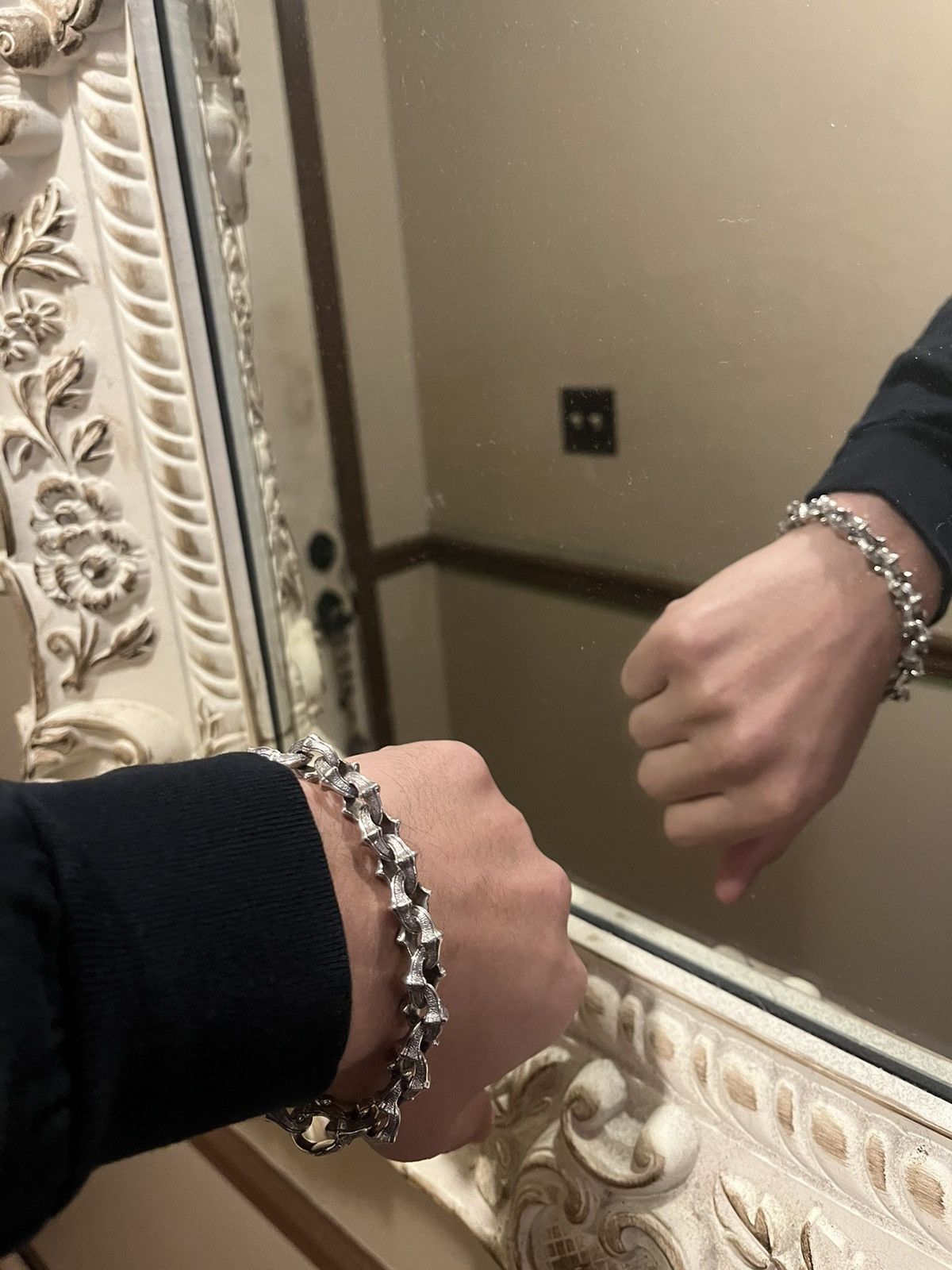 David yurman Armory Link bracelet sterling silver
