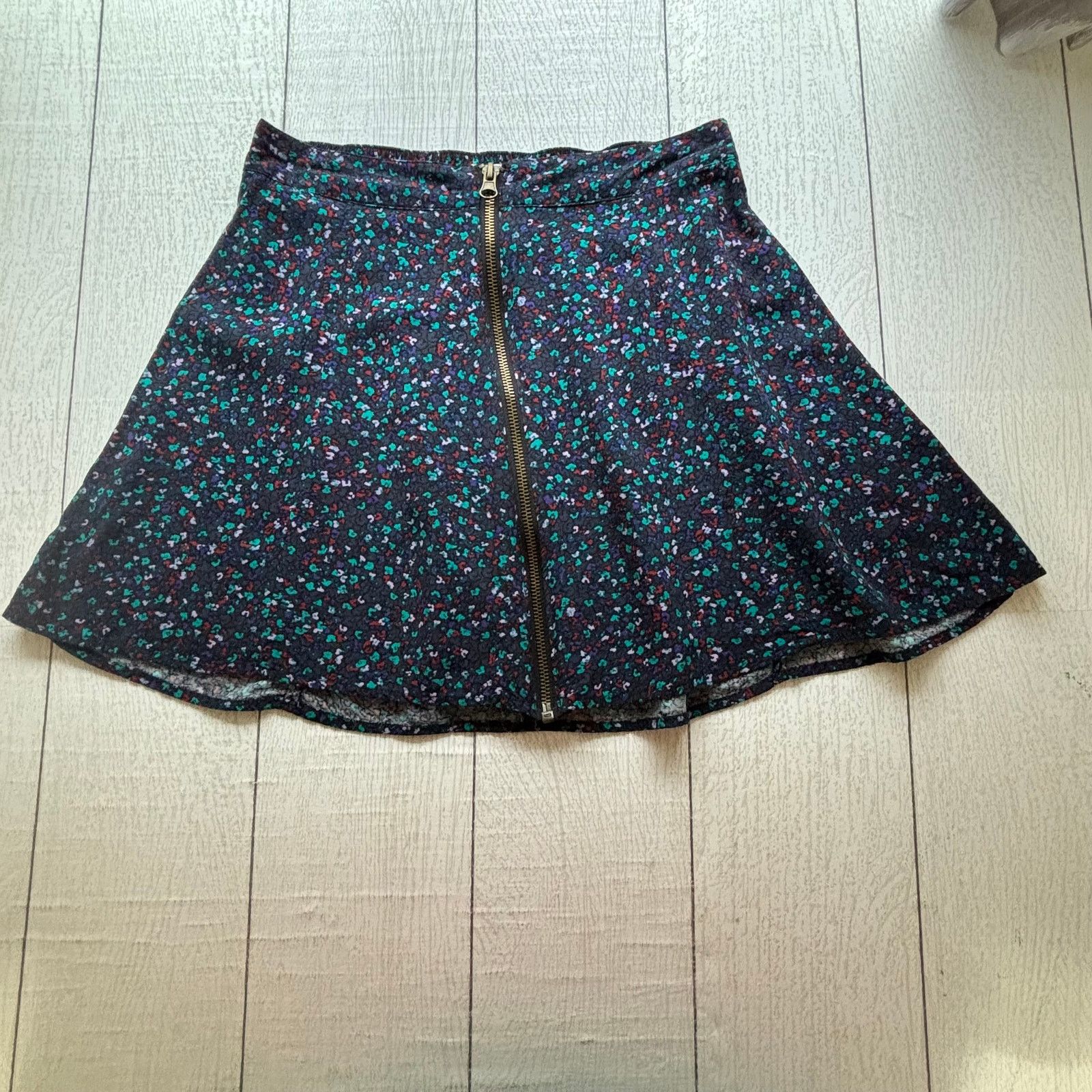 Kirra Kirra Purple Floral Skirt Size Small Size 24" / US 00 / IT 34 - 10 Thumbnail