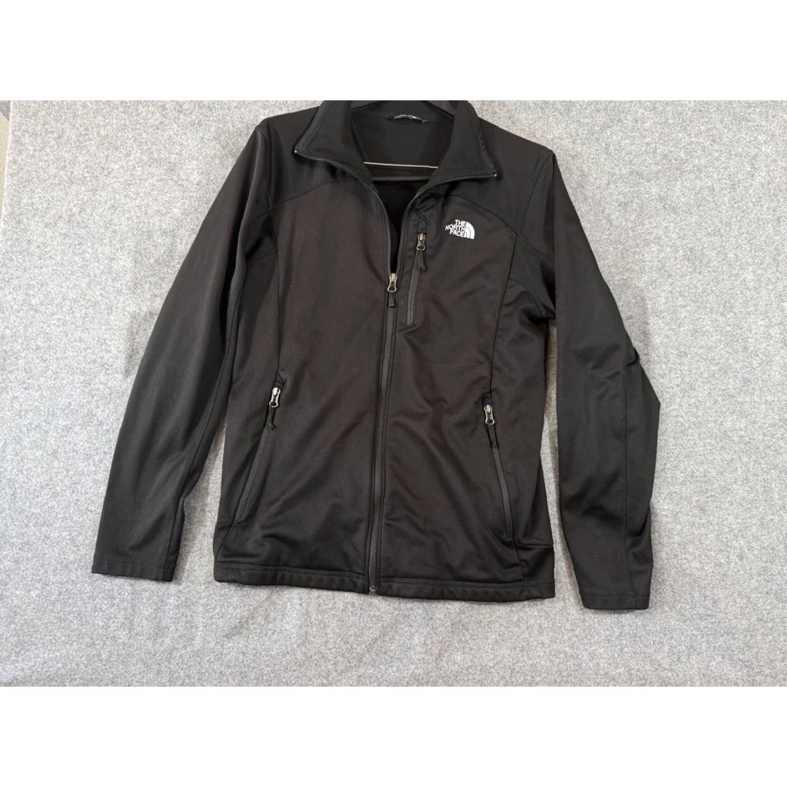 The North Face The North Face Jacket Mens M Black Full Zip Outdoor Zipped Pockets Logo Size US M / EU 48-50 / 2 - 5 Thumbnail