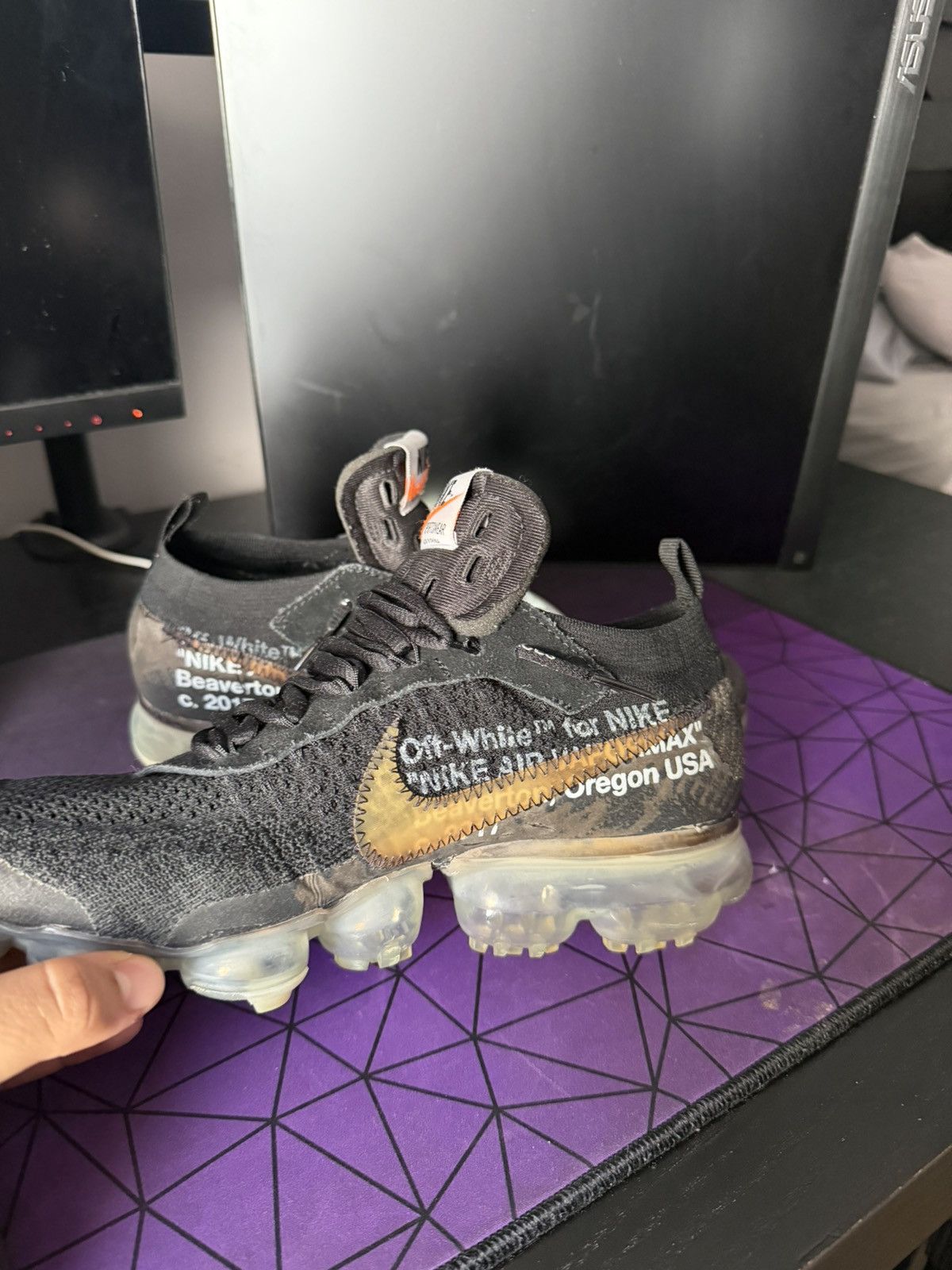 Off-White Off White Nike vapormax Size US 7.5 / EU 40-41 - 12 Thumbnail