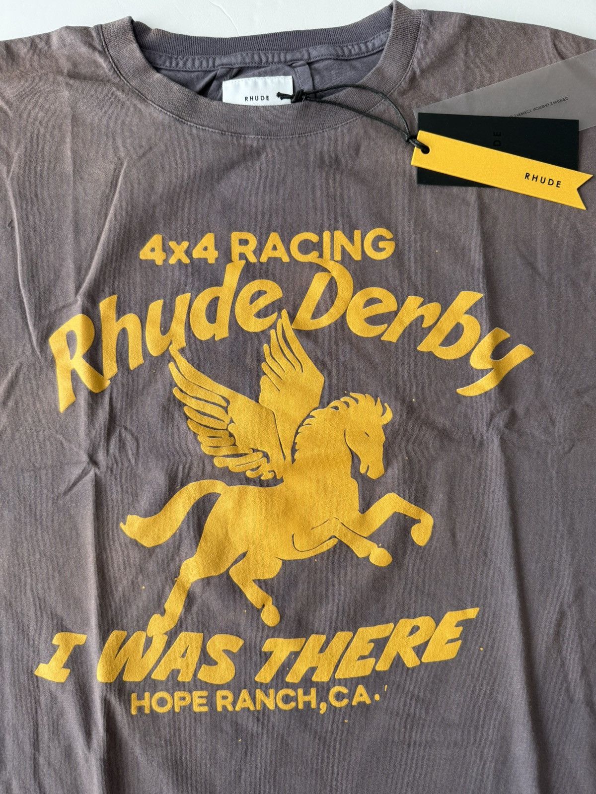 Rhude Rhude Derby tee Size US XXL / EU 58 / 5 - 2 Thumbnail