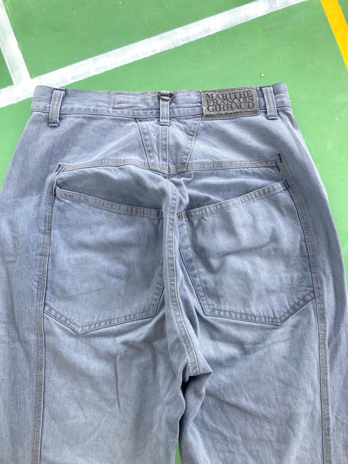 Marithe + Francois Girbaud Vintage Marithe Francois Girbaud Zip Pocket Denim Pants Size 28" / US 6 / IT 42 - 12 Thumbnail
