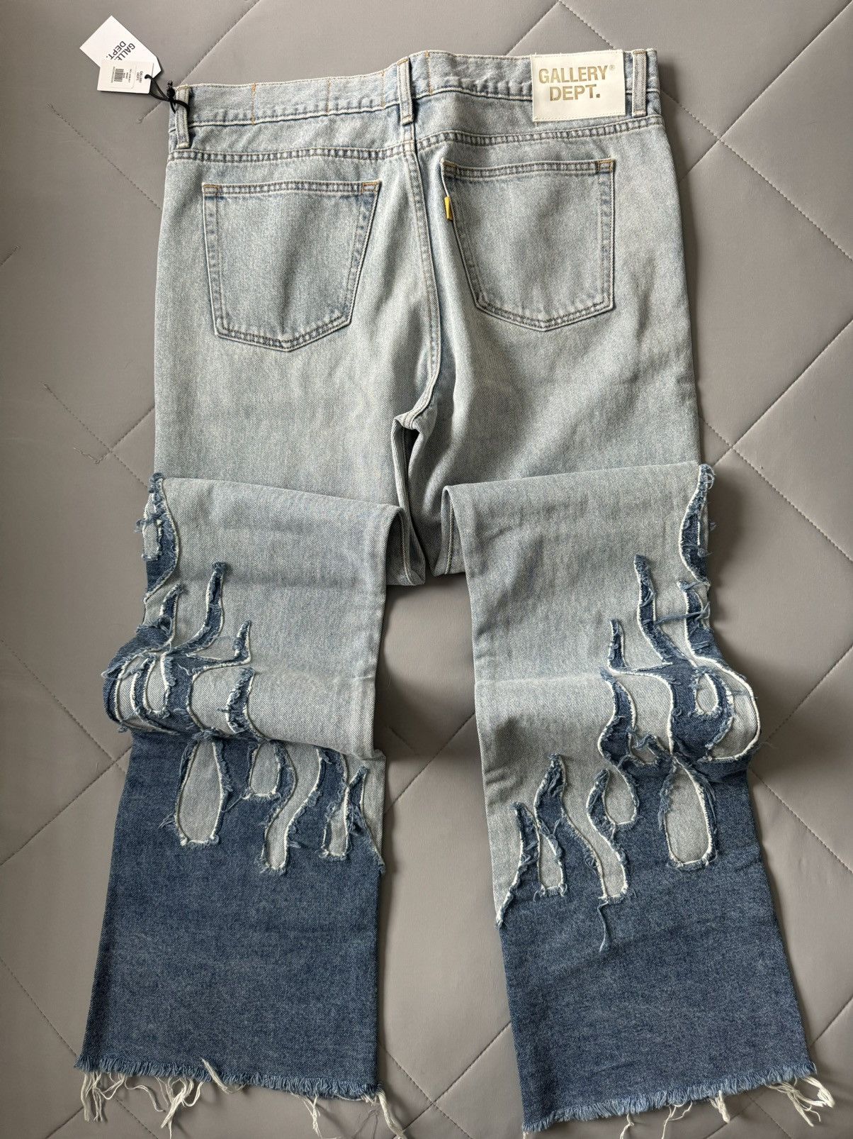 Gallery Dept. Gallery Dept. Blvd LA Flare Indigo Blue Flared Jeans 34x36 Size US 34 / EU 50 - 2 Thumbnail