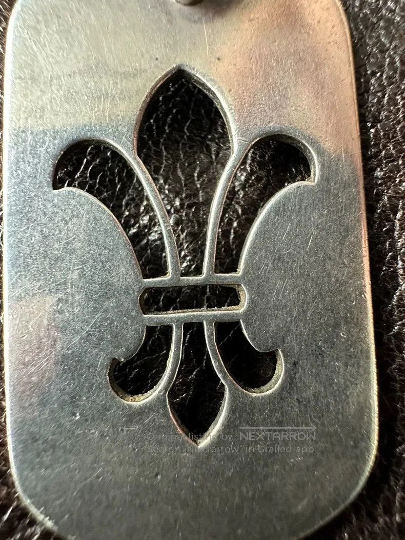 Chrome Hearts Chrome Hearts Large Iris Dog Tag Pendant. Size ONE SIZE - 5 Thumbnail