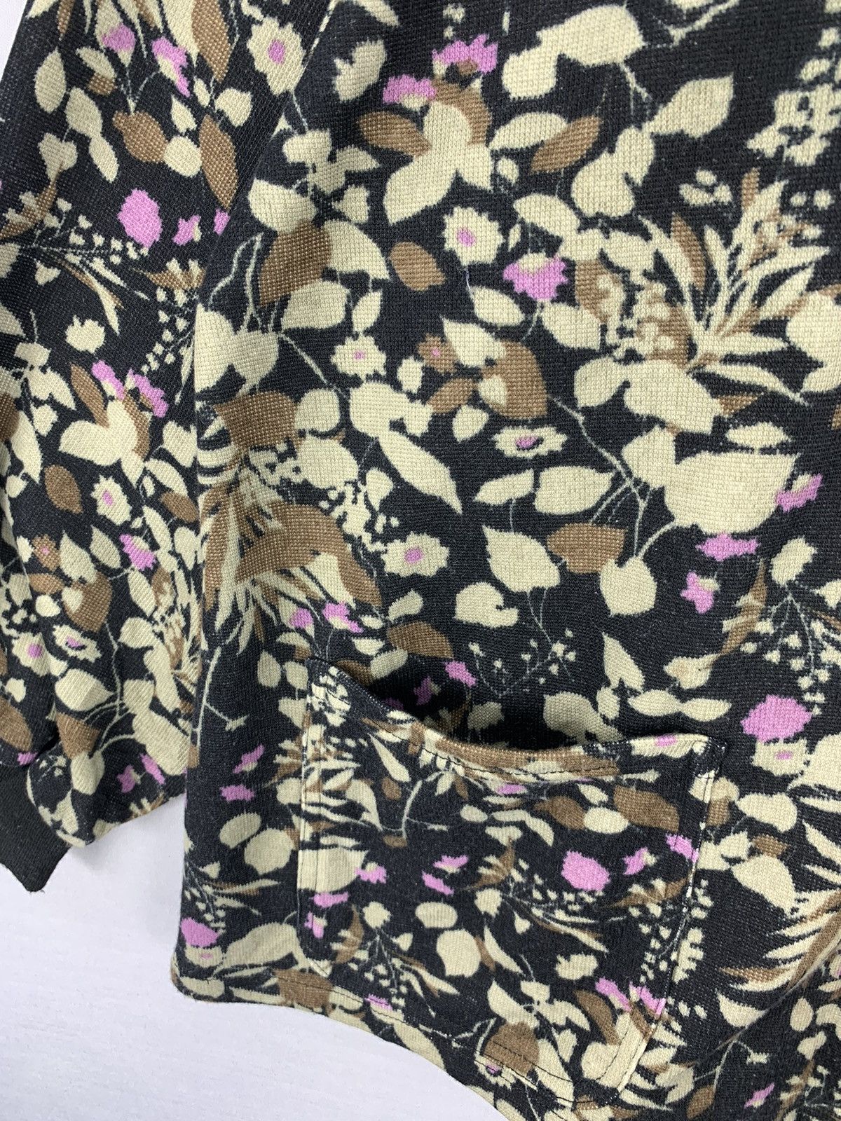 Designer Sofia Valentino Floral Pullover Sweater Size L / US 10 / IT 46 - 6 Thumbnail