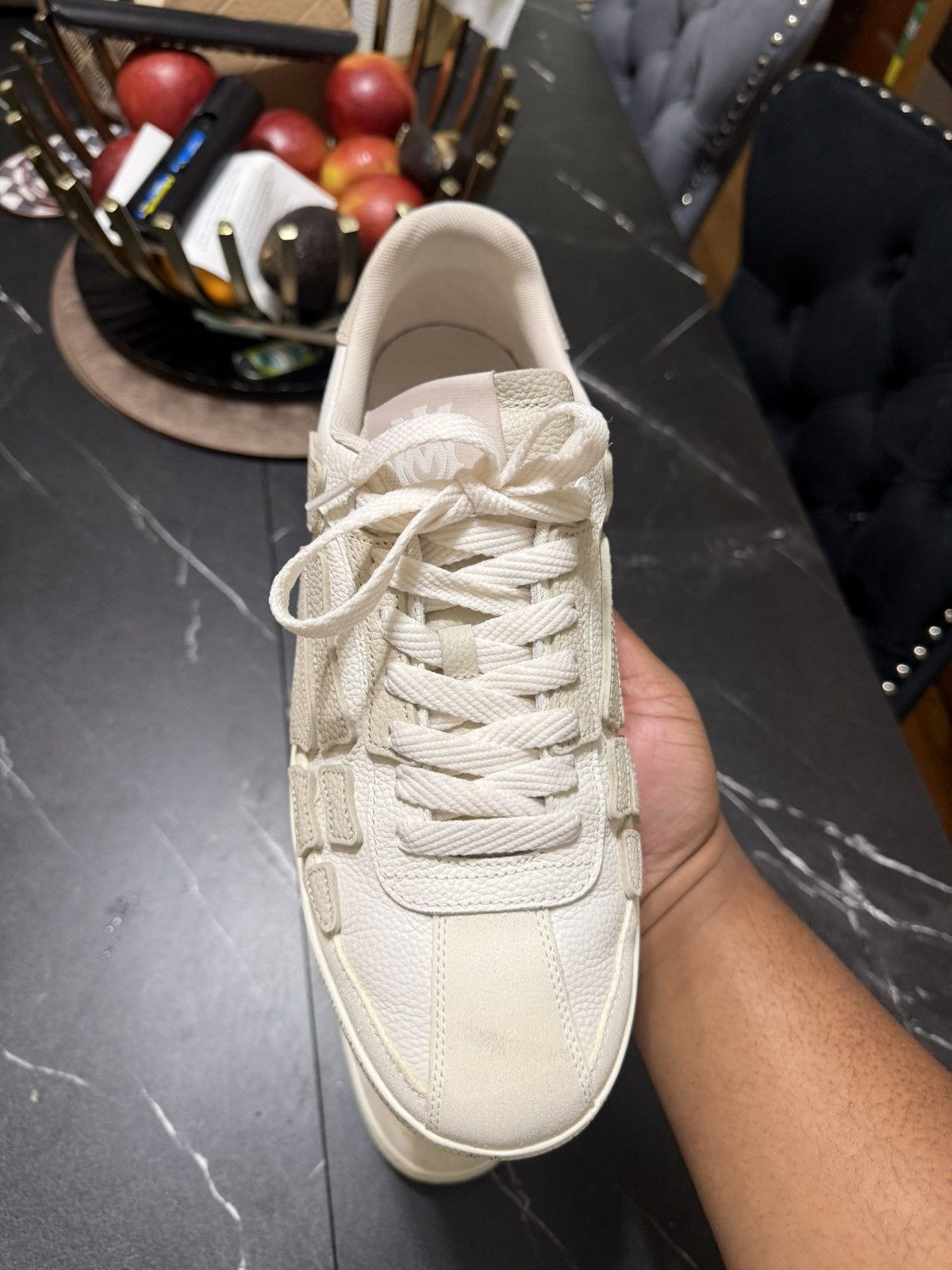 Amiri Amiri Pacific Bones Skeleton Sneakers Size 13 US / 46 EU Size US 13 / EU 46 - 10 Thumbnail