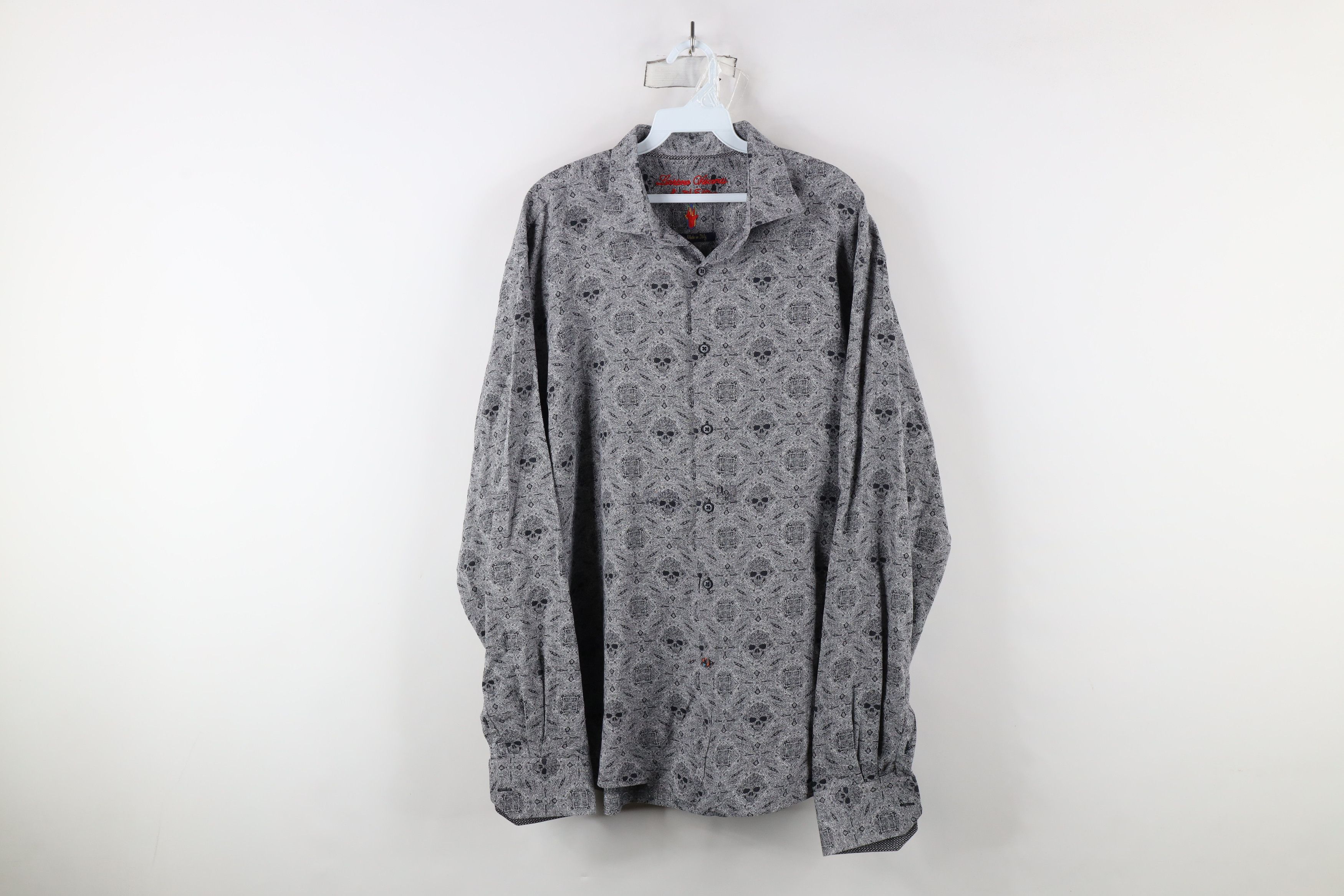 Luchiano Visconti × Vintage Luciano Visconti Limited Edition Collared Button Shirt Size US XL / EU 56 / 4 - 1 Thumbnail