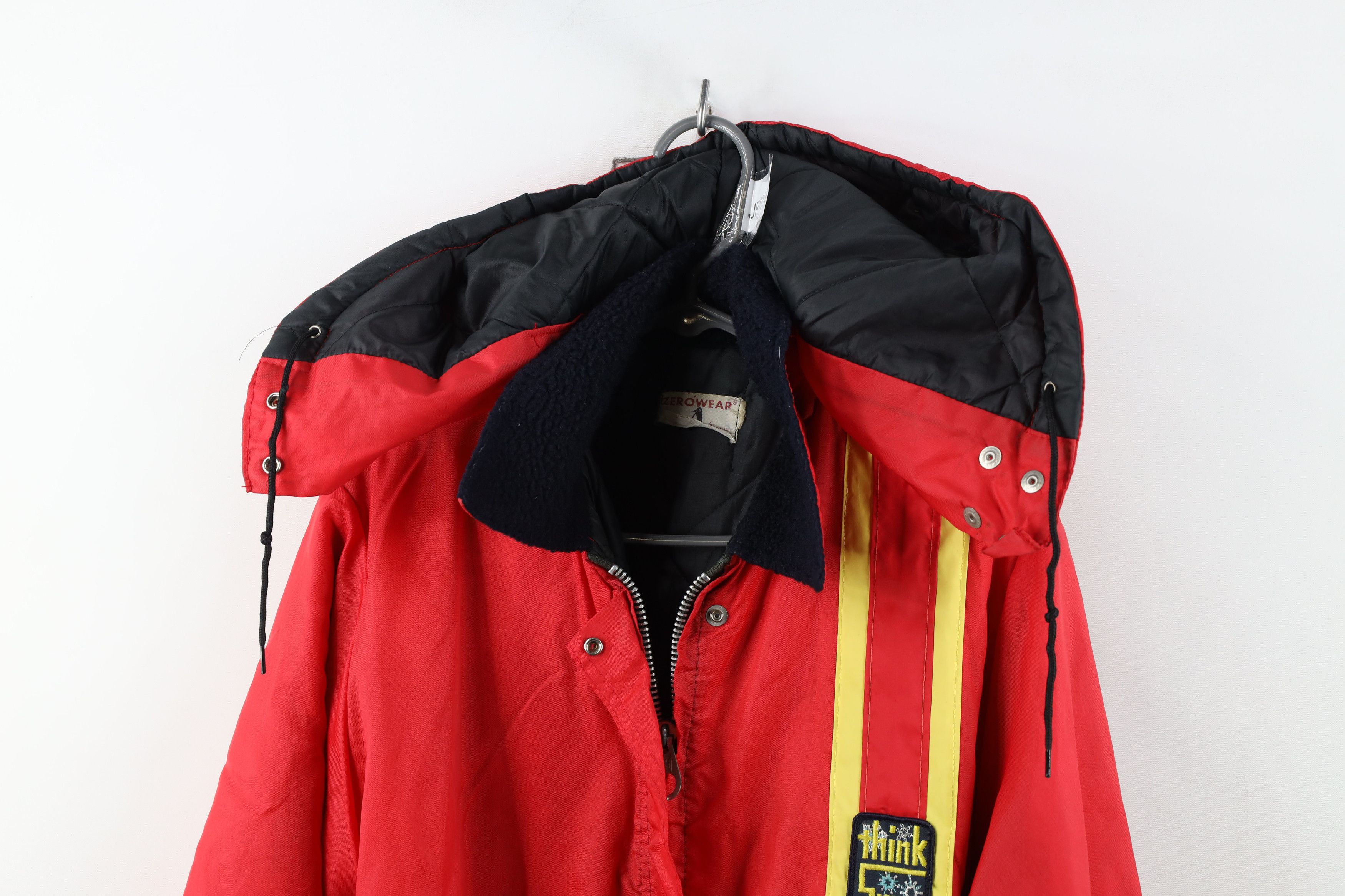 Vintage Vintage 60s 70s Streetwear Belted Ski Jacket USA Think Snow Size US XL / EU 56 / 4 - 2 Thumbnail