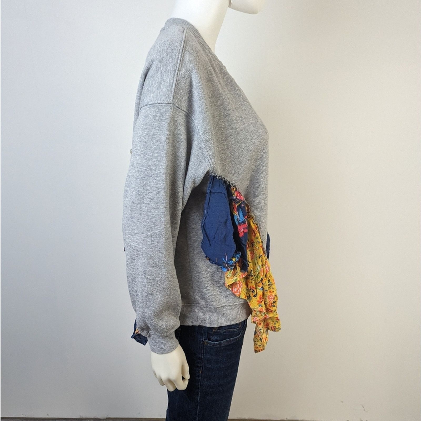 Free People Free People " She's Just Cute " Crewneck Sweater Size S / US 4 / IT 40 - 5 Thumbnail
