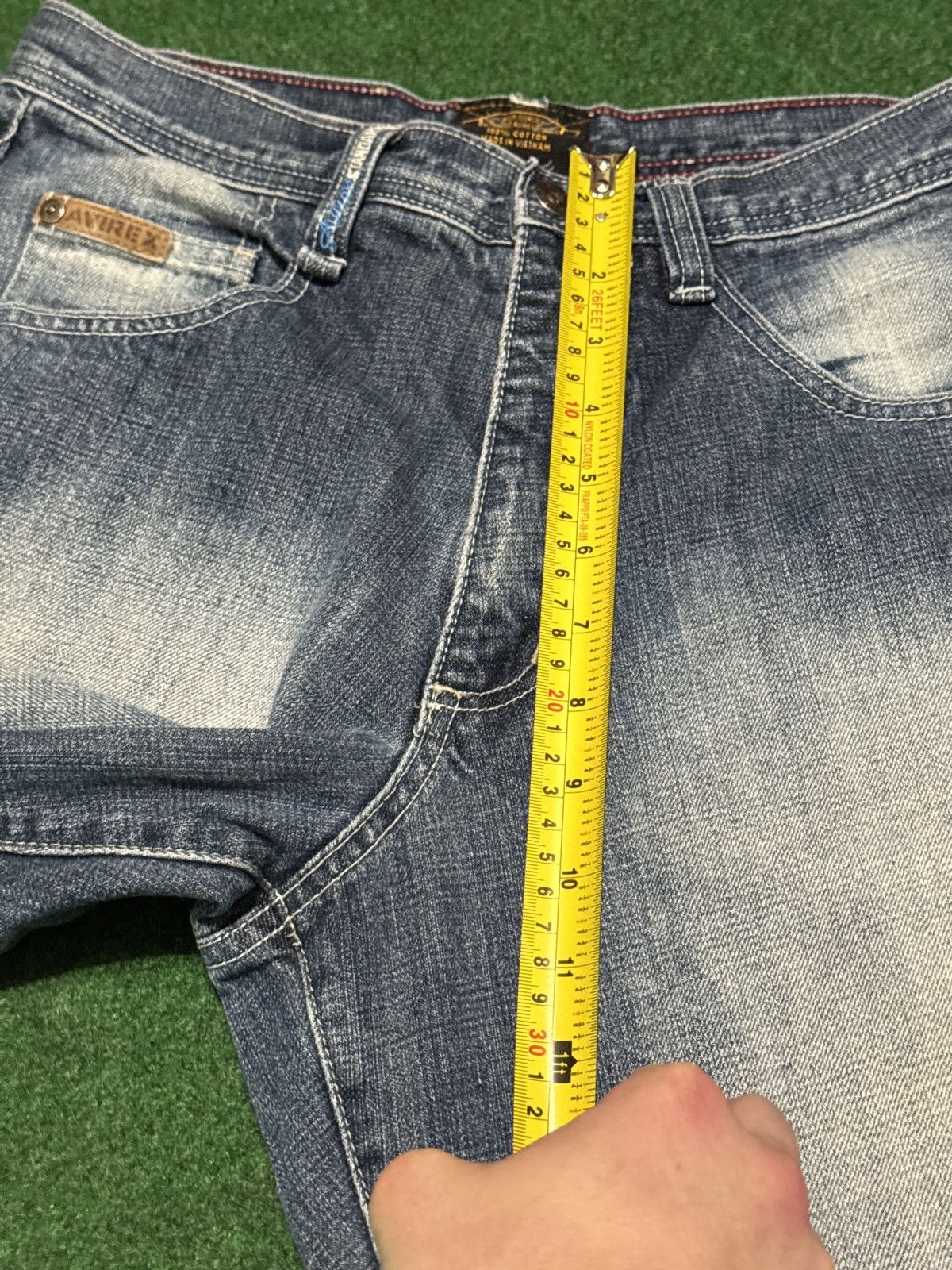 Avirex Avirex Baggy Jeans 30x30 Vintage Y2K Distressed Grunge Size US 30 / EU 46 - 10 Thumbnail