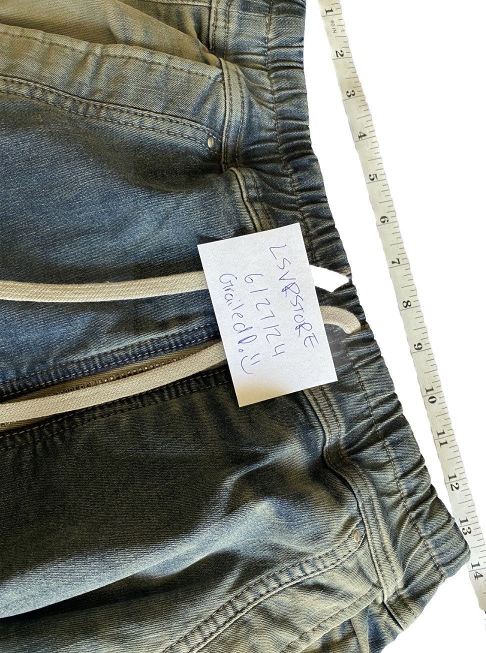 Rick Owens Rick Owens Double Cargo Jumbo Belas EDFU23 Mineral Pearl 46 Size US 30 / EU 46 - 13 Thumbnail
