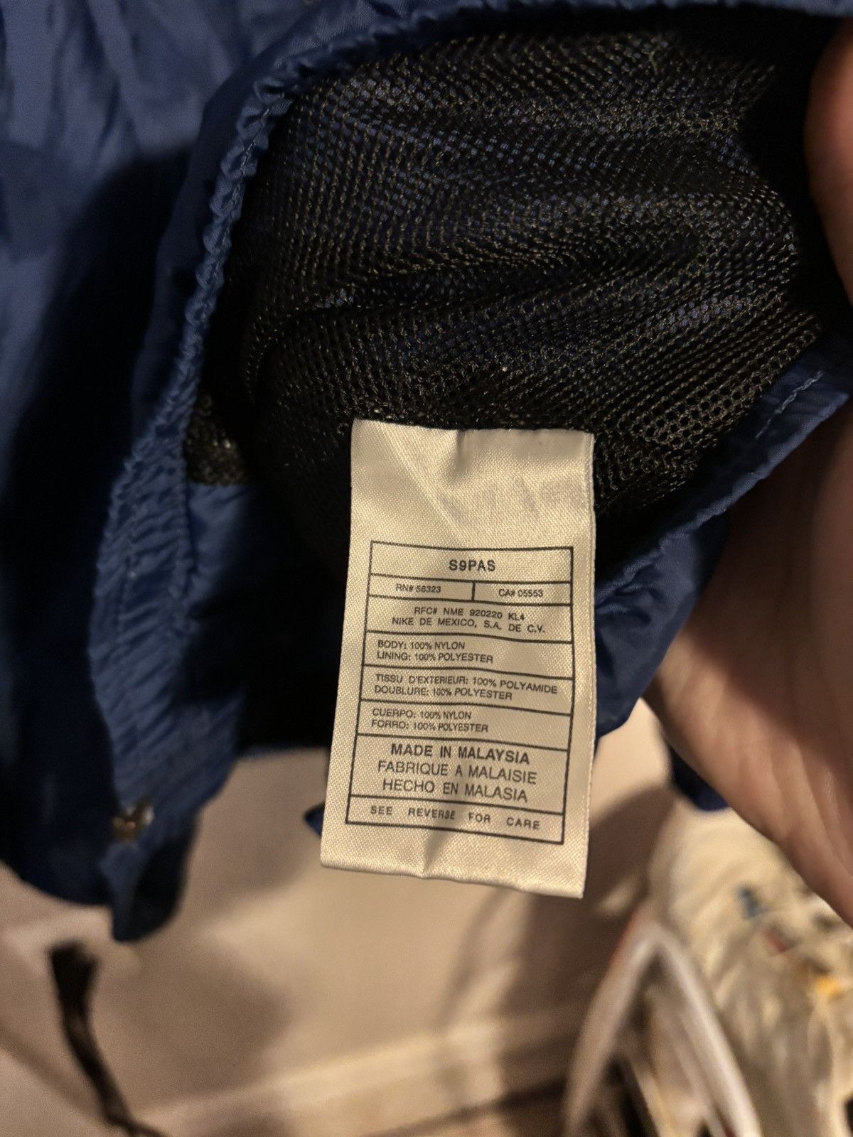 Nike Vintage Nike Windbreaker 90s Size US XL / EU 56 / 4 - 4 Thumbnail