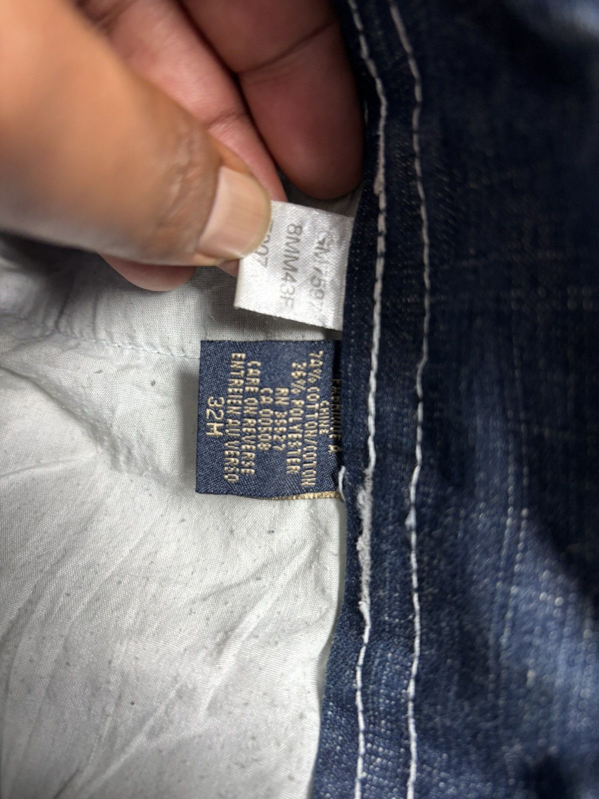 Marithe + Francois Girbaud Marithe Francois Girbaud Baggy Denim Pants. S0357 Size US 33 - 8 Thumbnail