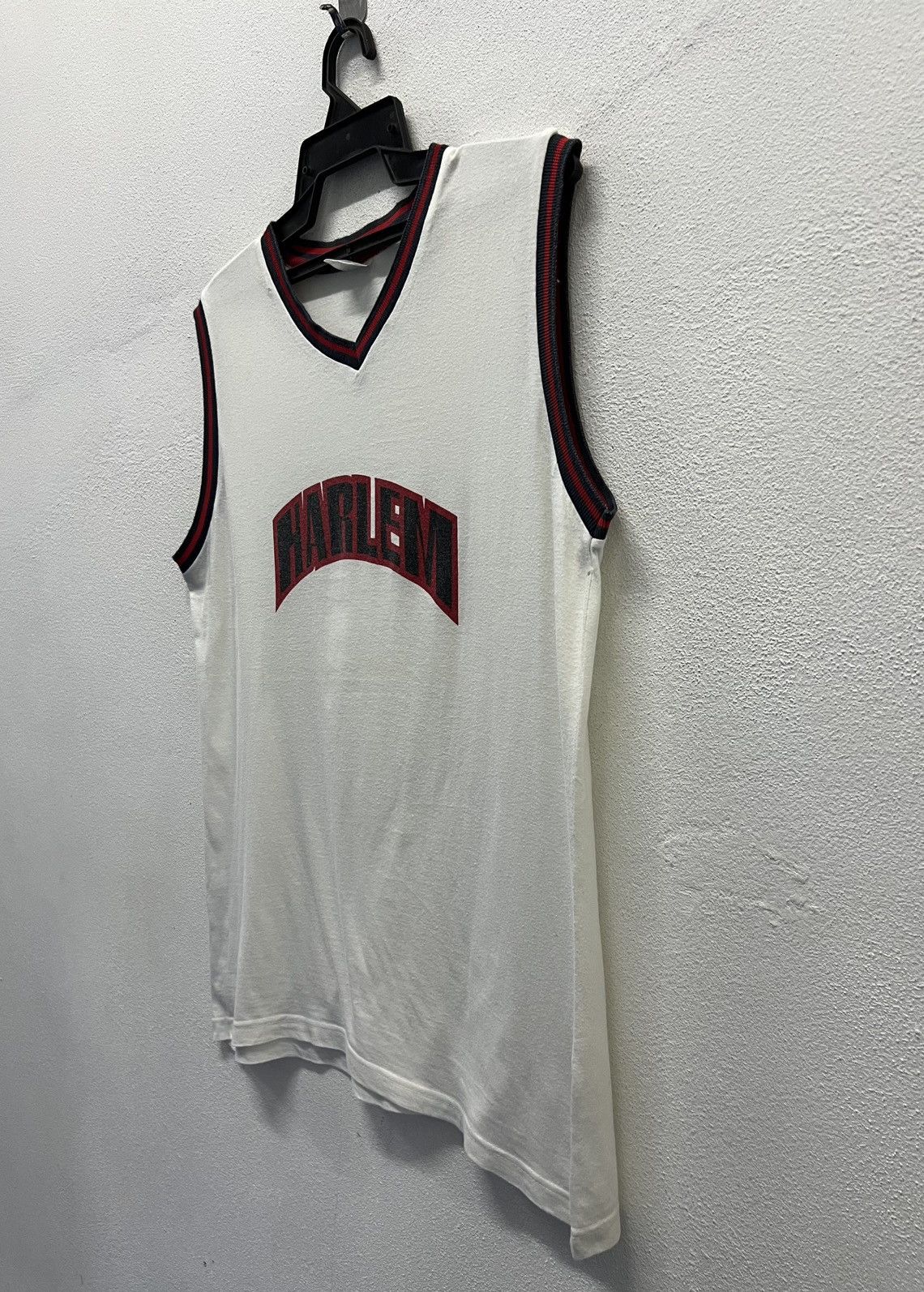 Vintage VINTAGE ANGELO MUNOUI HARLEM SLEEVELESS SHIRT Size US XL / EU 56 / 4 - 5 Thumbnail