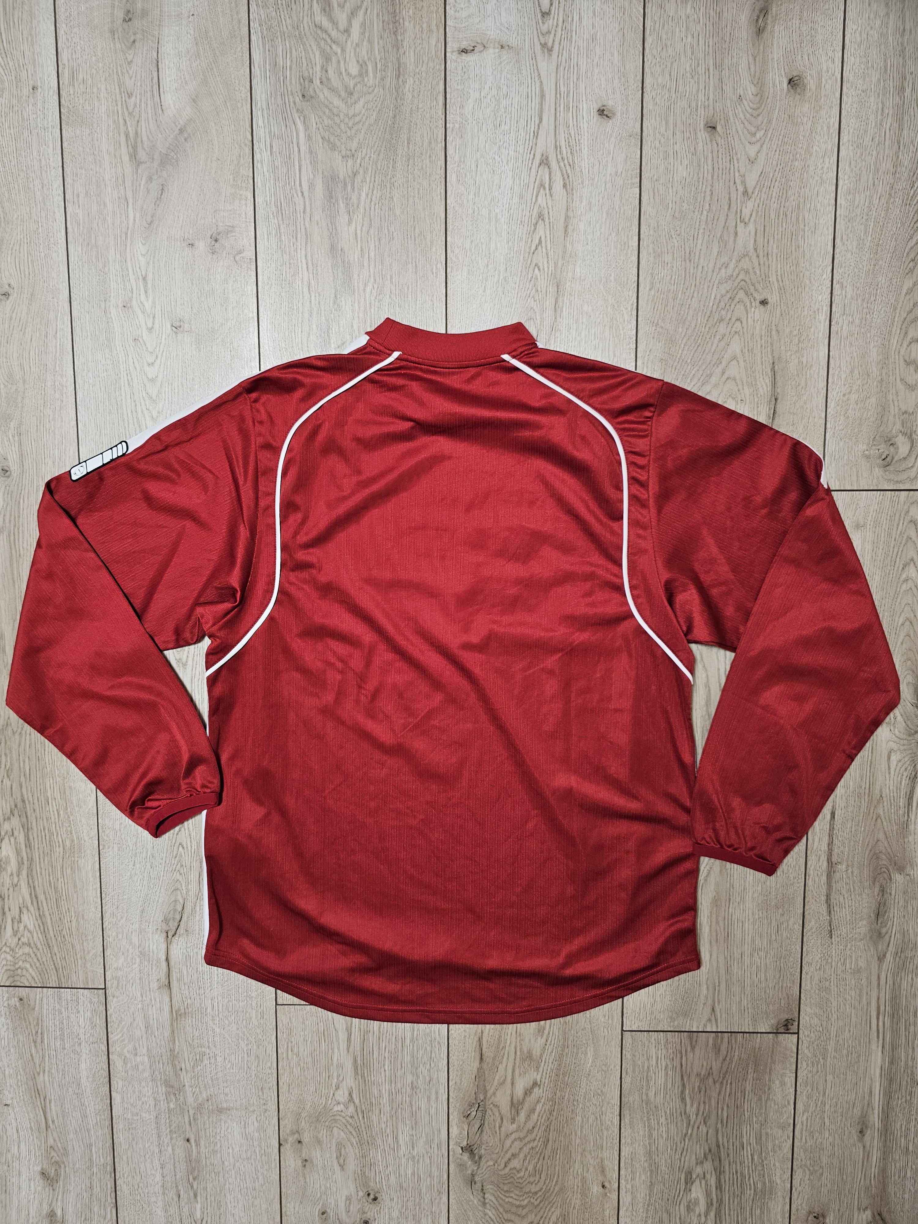 Vintage NIKE VINTAGE LONGSLEEVE Y2K TRAINING SOCCER JERSEY FOOTBALL Size US M / EU 48-50 / 2 - 2 Thumbnail