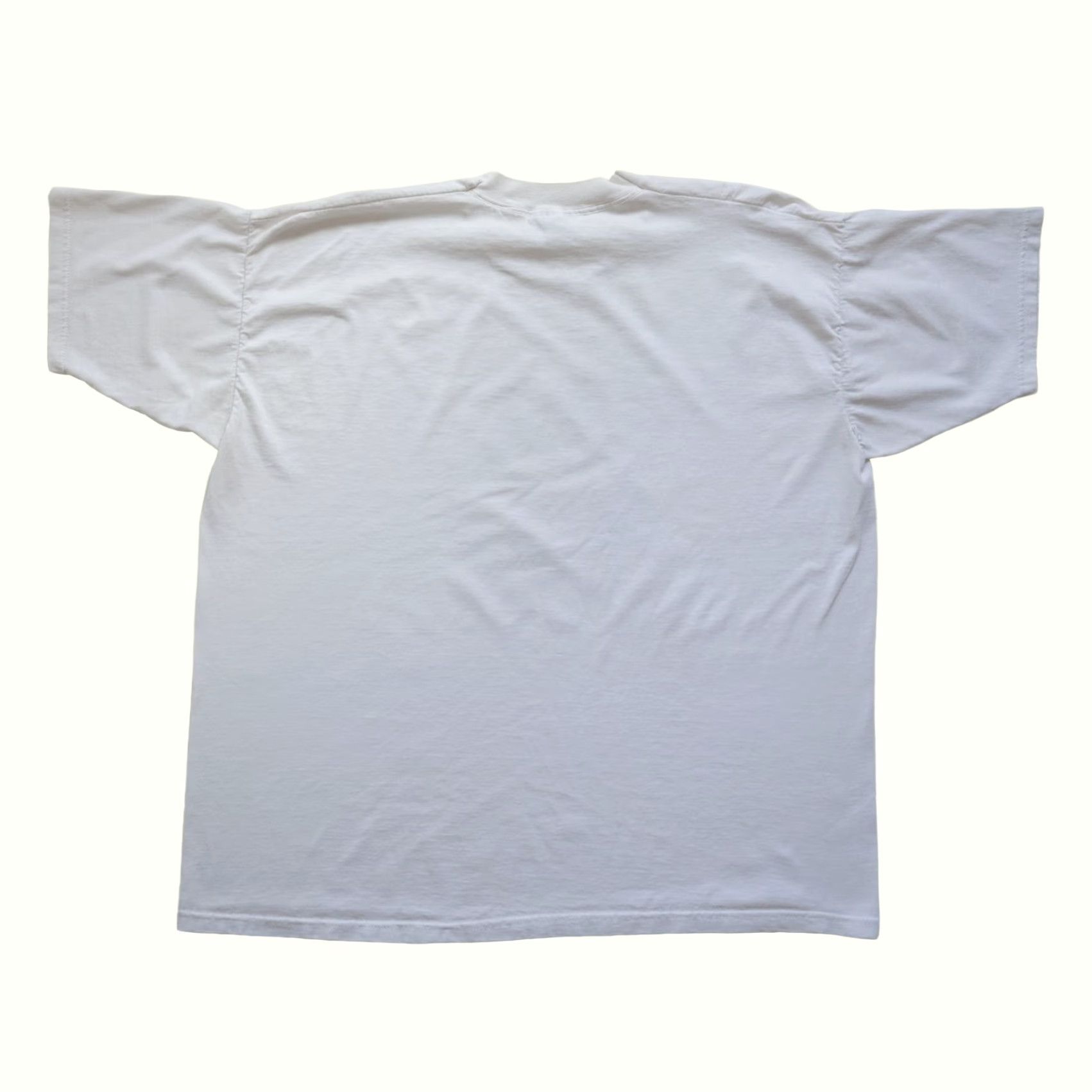 Fruit Of The Loom VINTAGE Fruit of the Loom 2XL White Christmas Santa Bear Graphic T Shirt 90s 1996 Mens Size US XXL / EU 58 / 5 - 3 Thumbnail