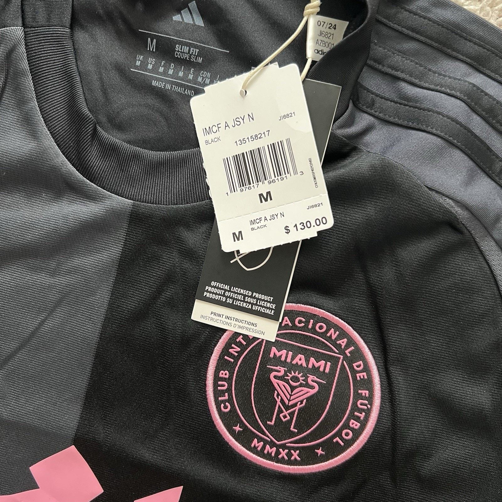 Adidas Adidas Inter Miami FC 25/26 Soccer Jersey Messi Size US M / EU 48-50 / 2 - 5 Thumbnail