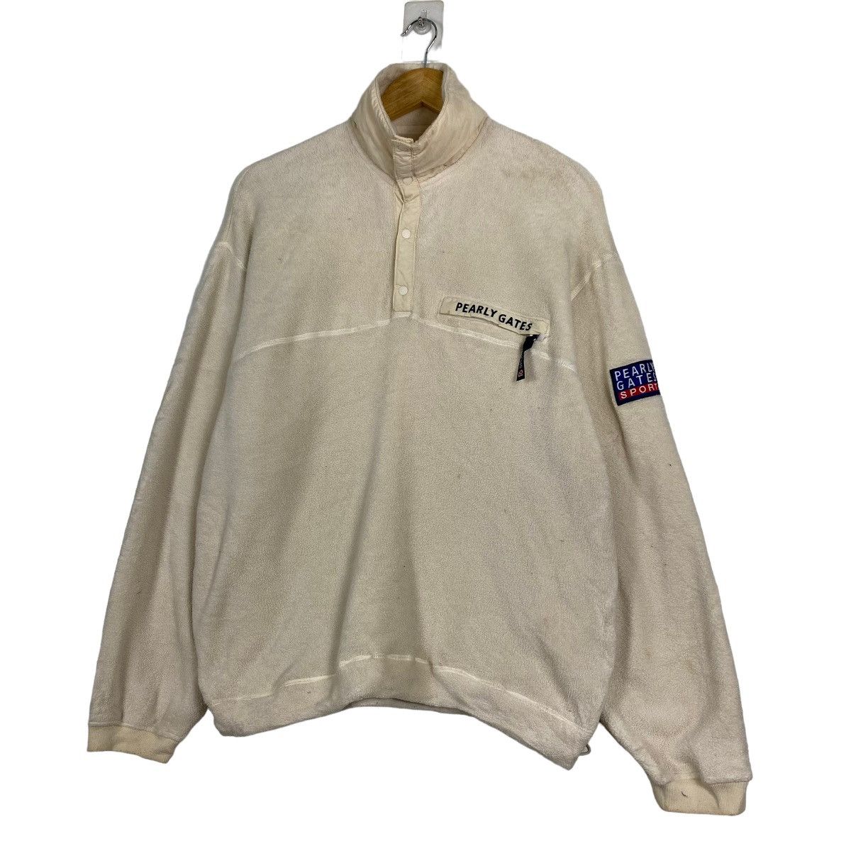 Japanese Brand JAPANASE PEARLY GATES HALFZIP FLEECE Size US M / EU 48-50 / 2 - 2 Thumbnail