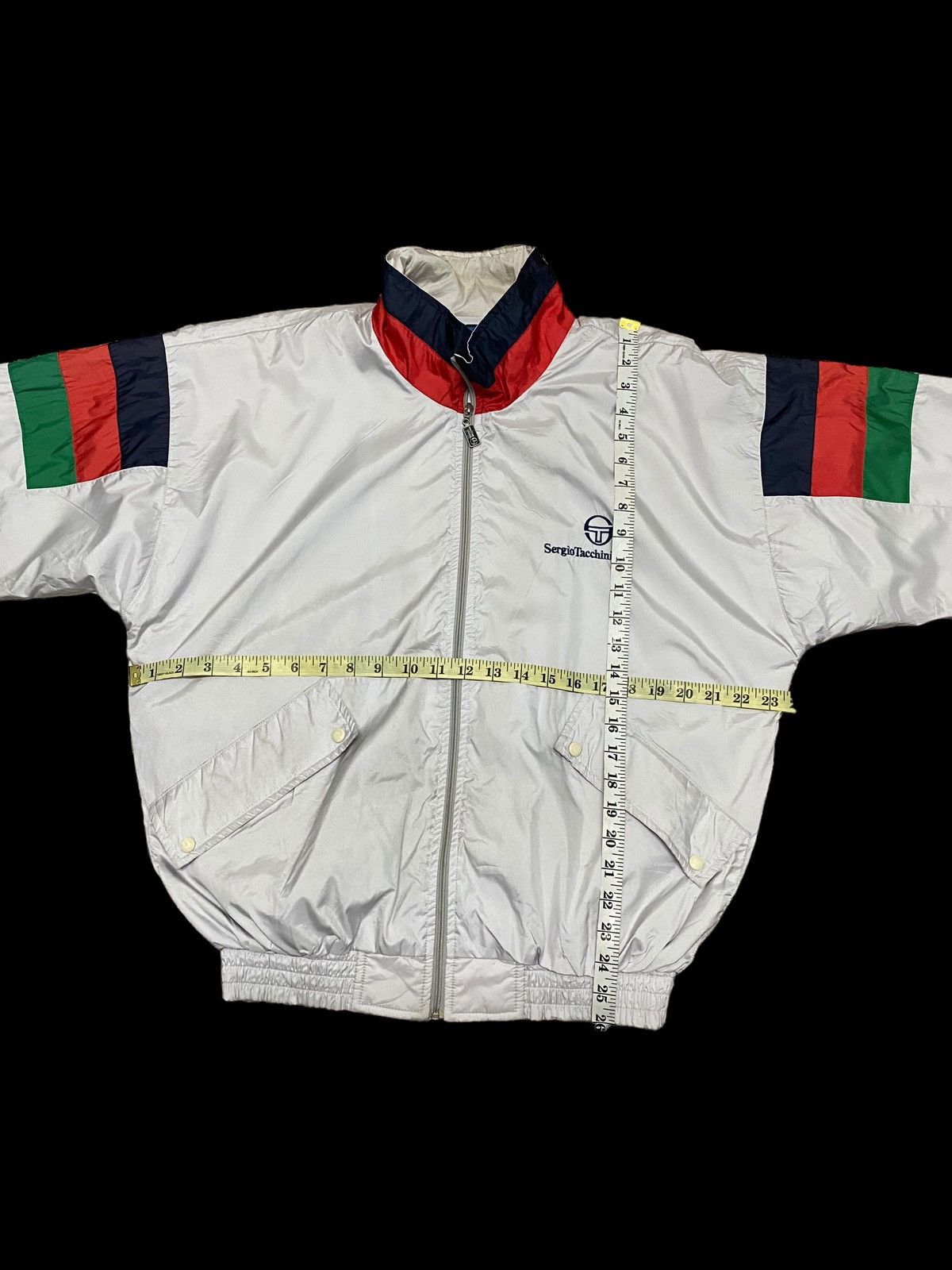 Sergio Tacchini × Vintage Vintage Sergio tacchini windbraker jacket Size US L / EU 52-54 / 3 - 5 Thumbnail