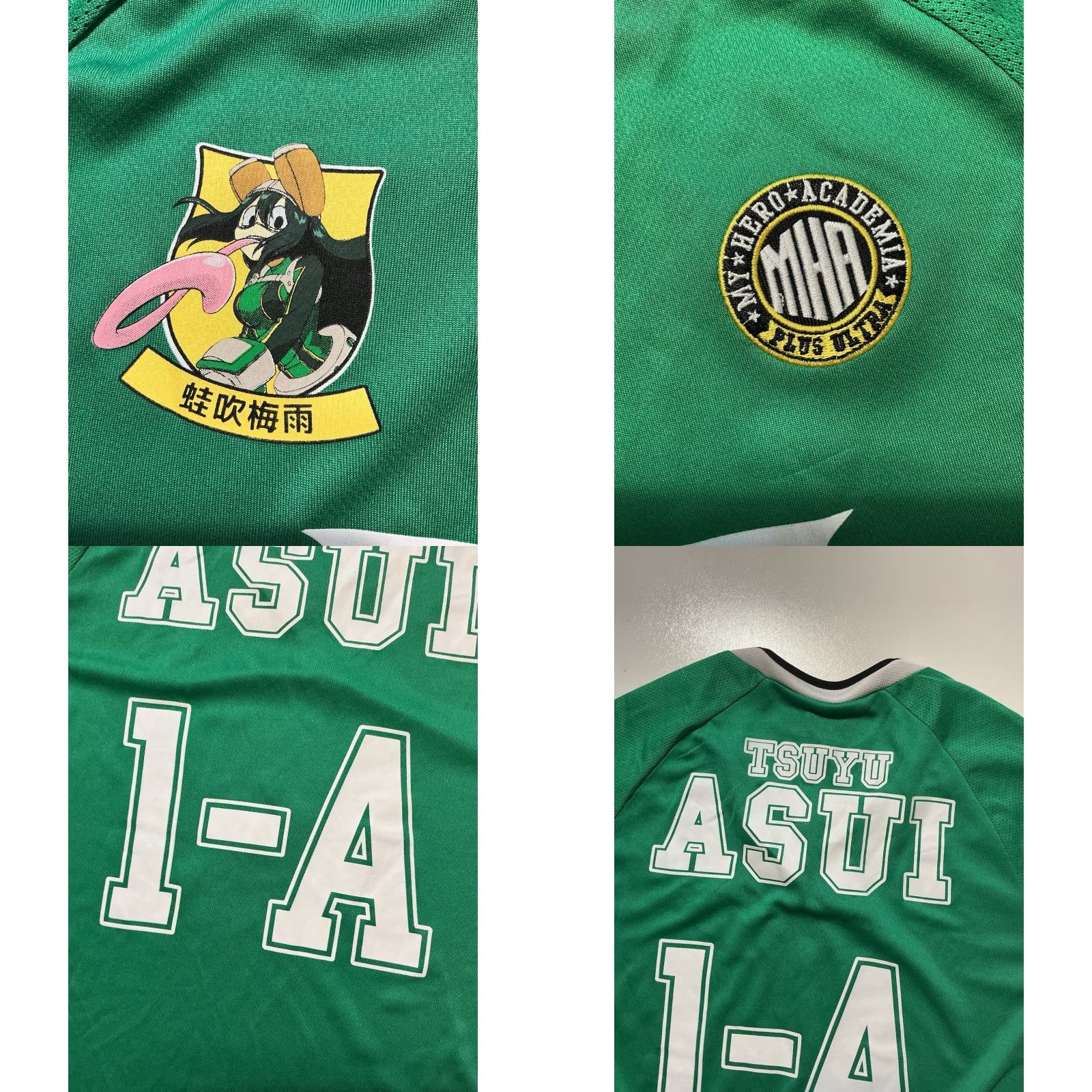 Vintage VINTAGE BoxLunch My Hero Academia Tsuyu Asui Frog Hero Manga Anime Soccer Jersey Sz. M Size US M / EU 48-50 / 2 - 8 Thumbnail