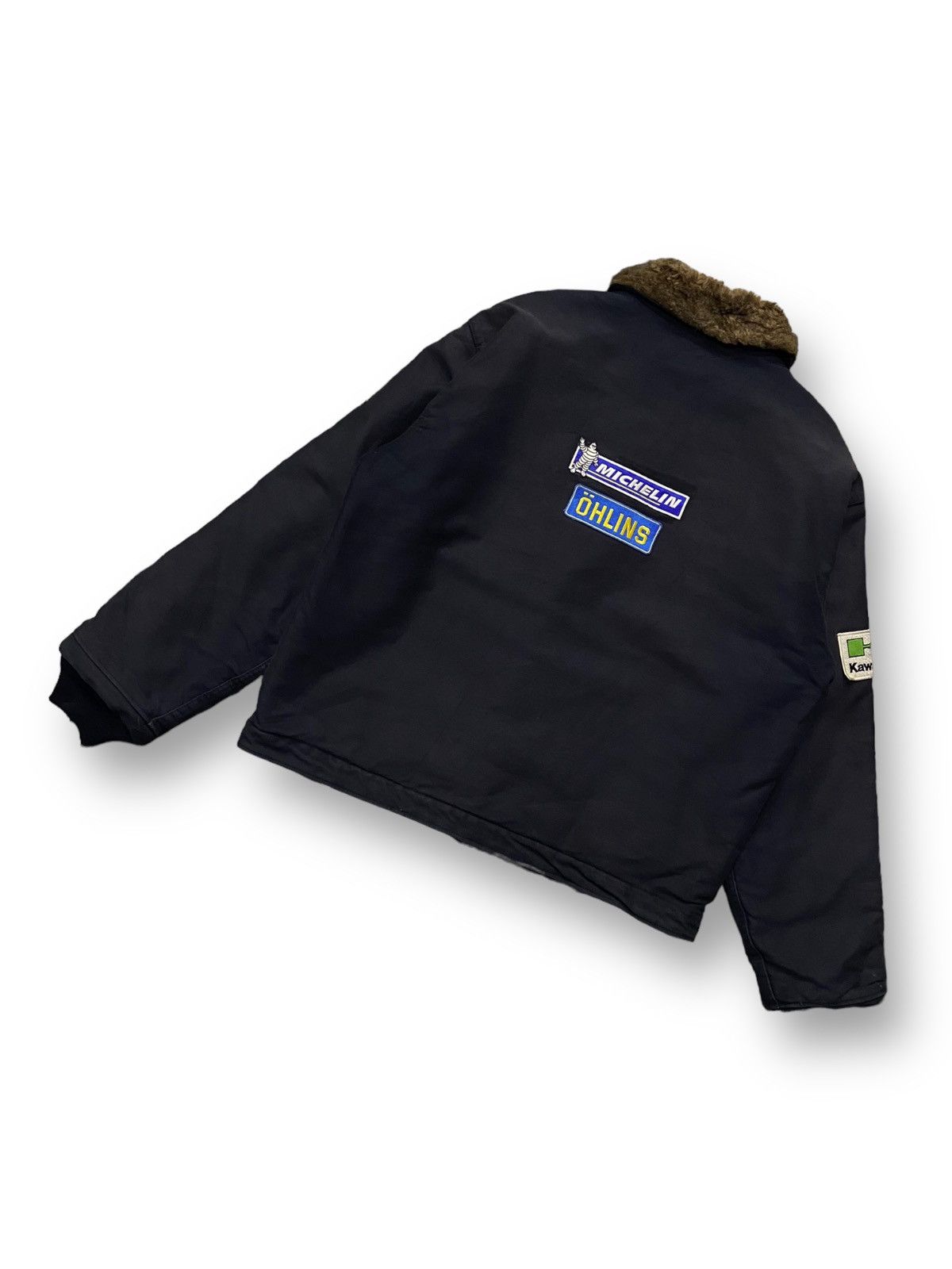 Vintage Vintage 40s USN N1 Deck Jacket Vtg Kawasaki Custom Patch Size US L / EU 52-54 / 3 - 9 Thumbnail