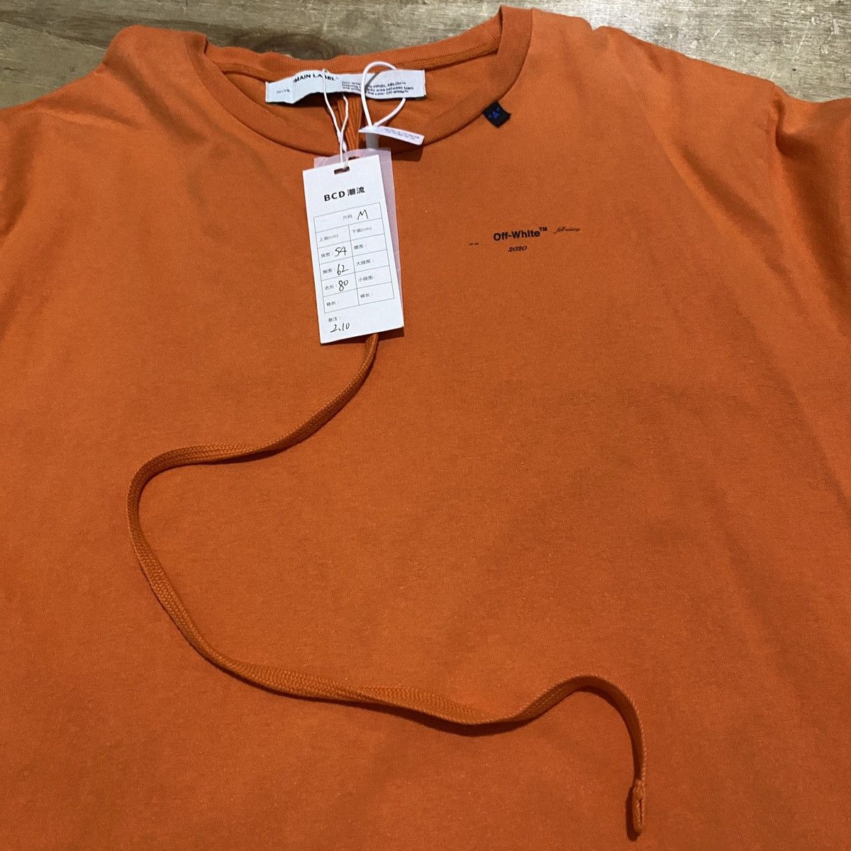 Off-White Off white abstract arrow logo T-shirt over size Size US M / EU 48-50 / 2 - 7 Thumbnail