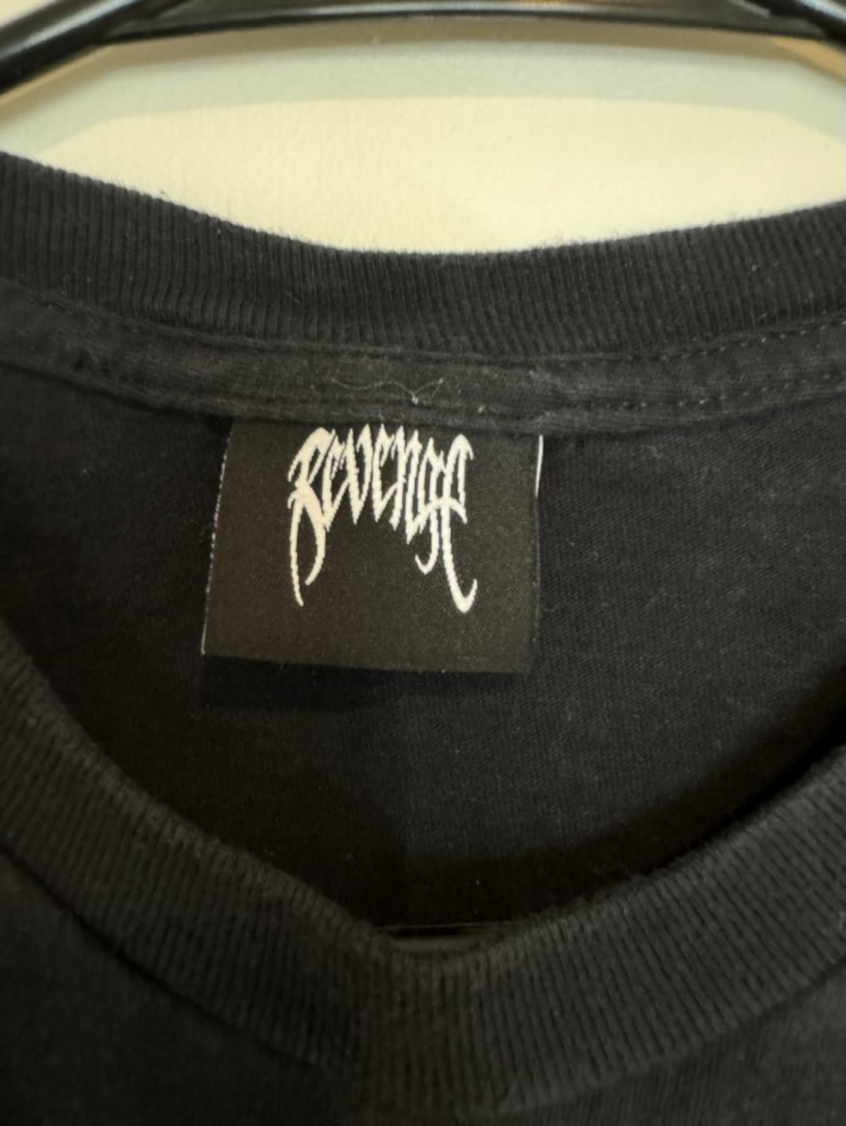 Revenge Revenge Black T-Shirt with Orange Logo Size US M / EU 48-50 / 2 - 3 Thumbnail