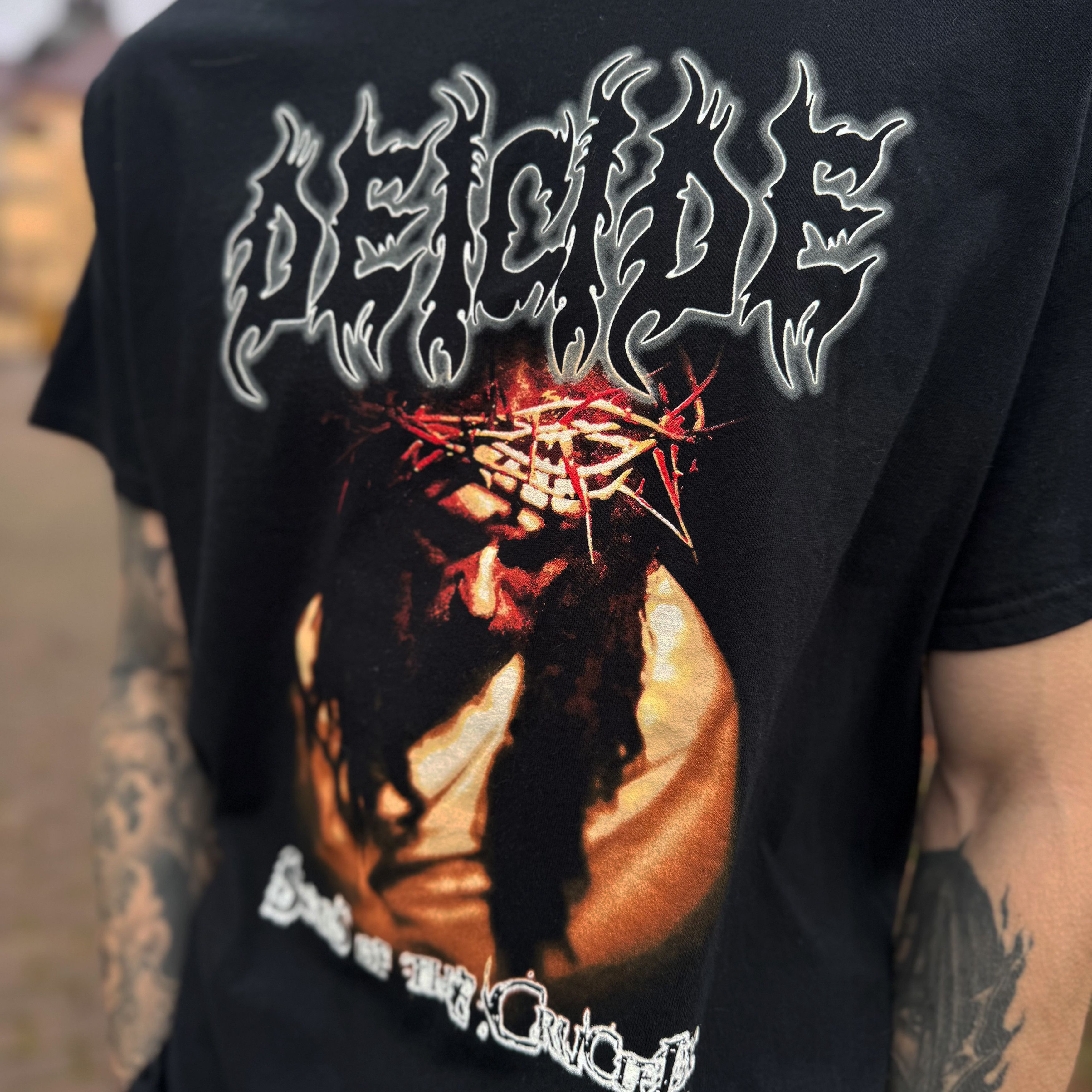 Band Tees DEICIDE jesus crown t-shirt Size US L / EU 52-54 / 3 - 2 Thumbnail