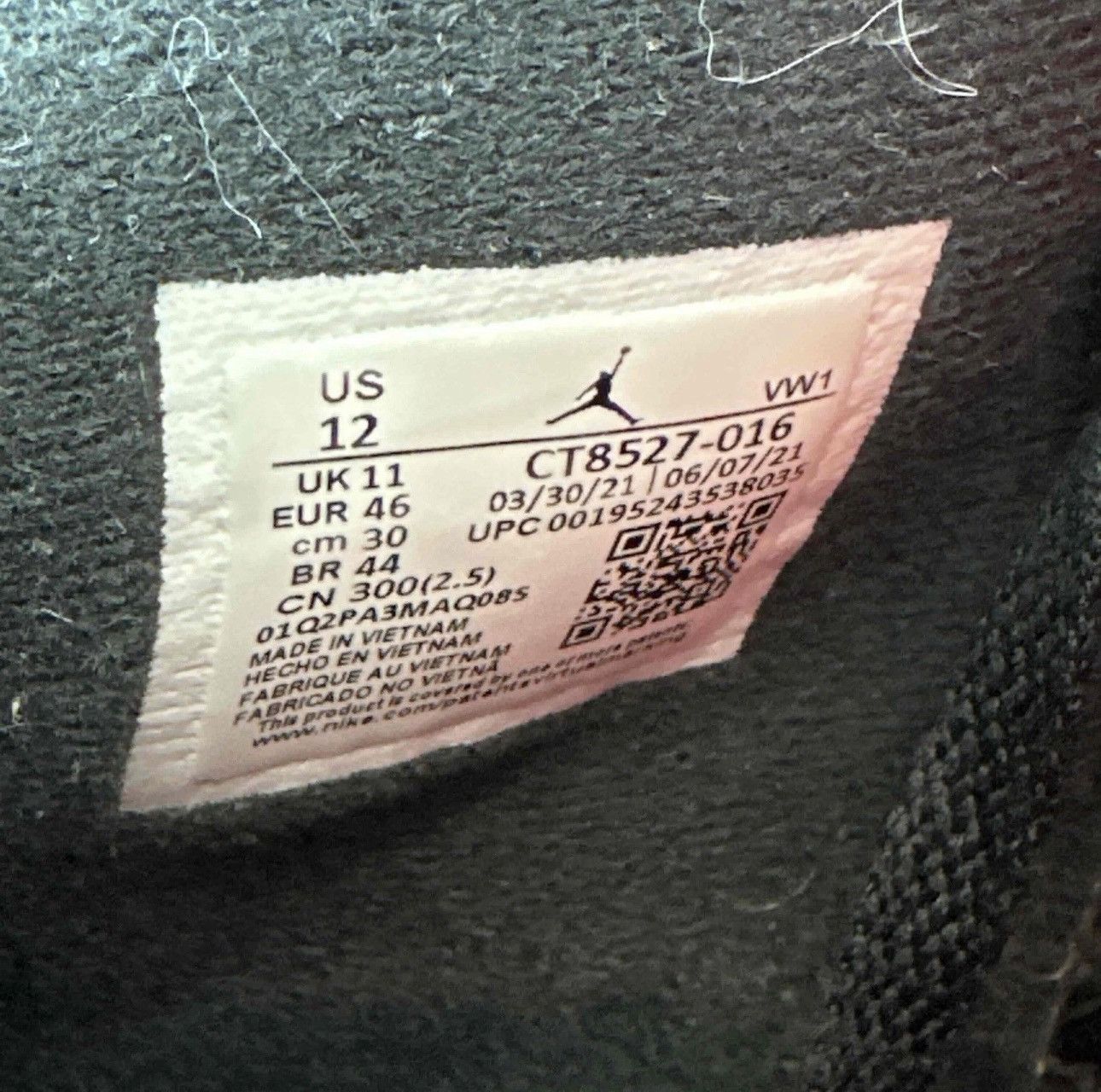 Jordan Brand Jordan 4 Retro Red Thunder Size US 12 / EU 45 - 7 Thumbnail