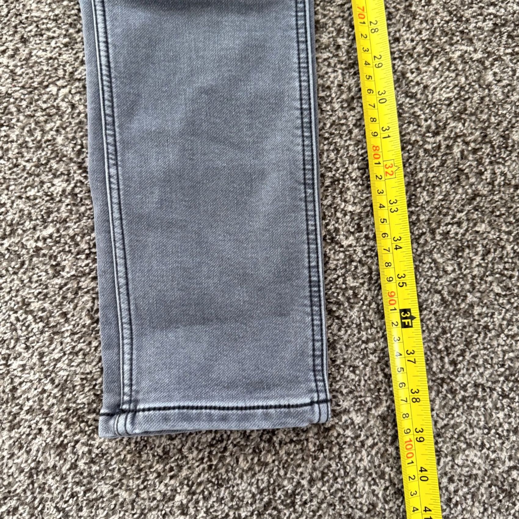 Denime Dovetail Workwear Pants Womens 2 Gray Maven Thermal Denim Stretch Size Size 26" / US 2 / IT 38 - 2 Thumbnail