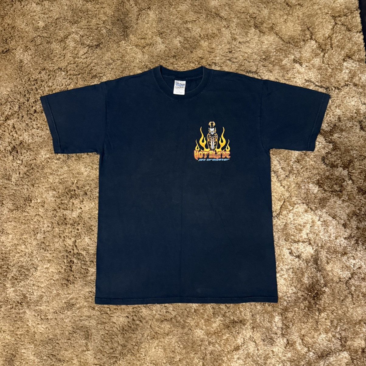 Vintage Vintage Hot Blade Jet Dragster T-Shirt Black Medium Size US M / EU 48-50 / 2 - 2 Thumbnail