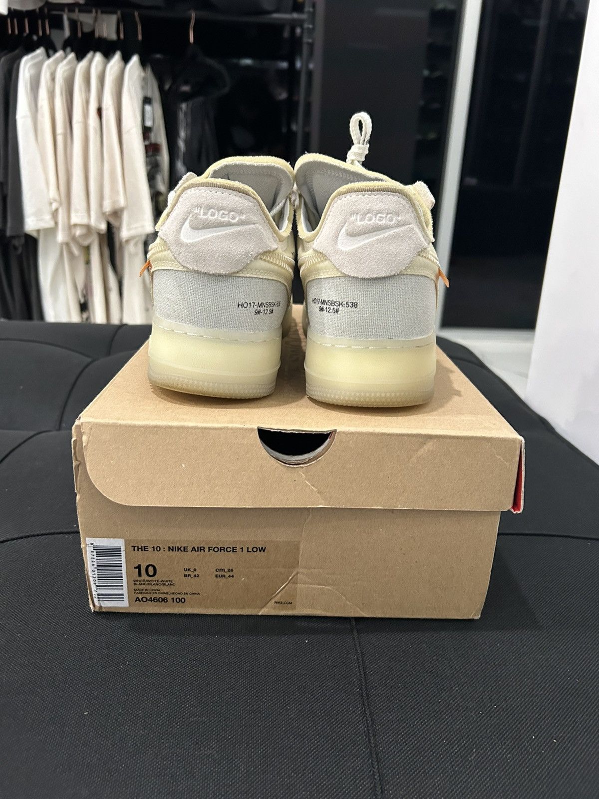 Nike × Off-White Nike Air Force 1 Low Off White Size US 10 / EU 43 - 2 Thumbnail