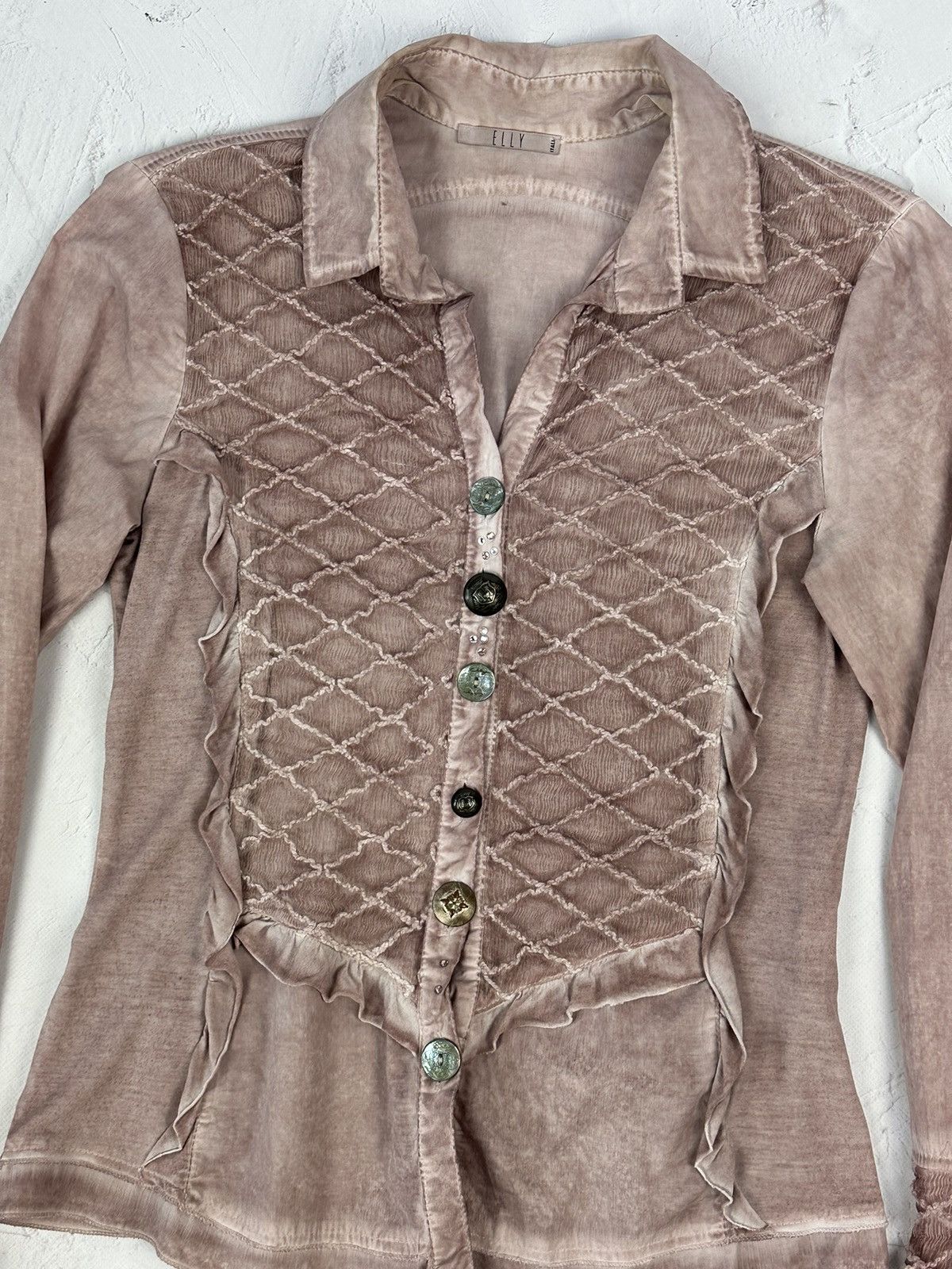 Vintage Vintage Metal Buttons Shirt Size M / US 6-8 / IT 42-44 - 2 Thumbnail