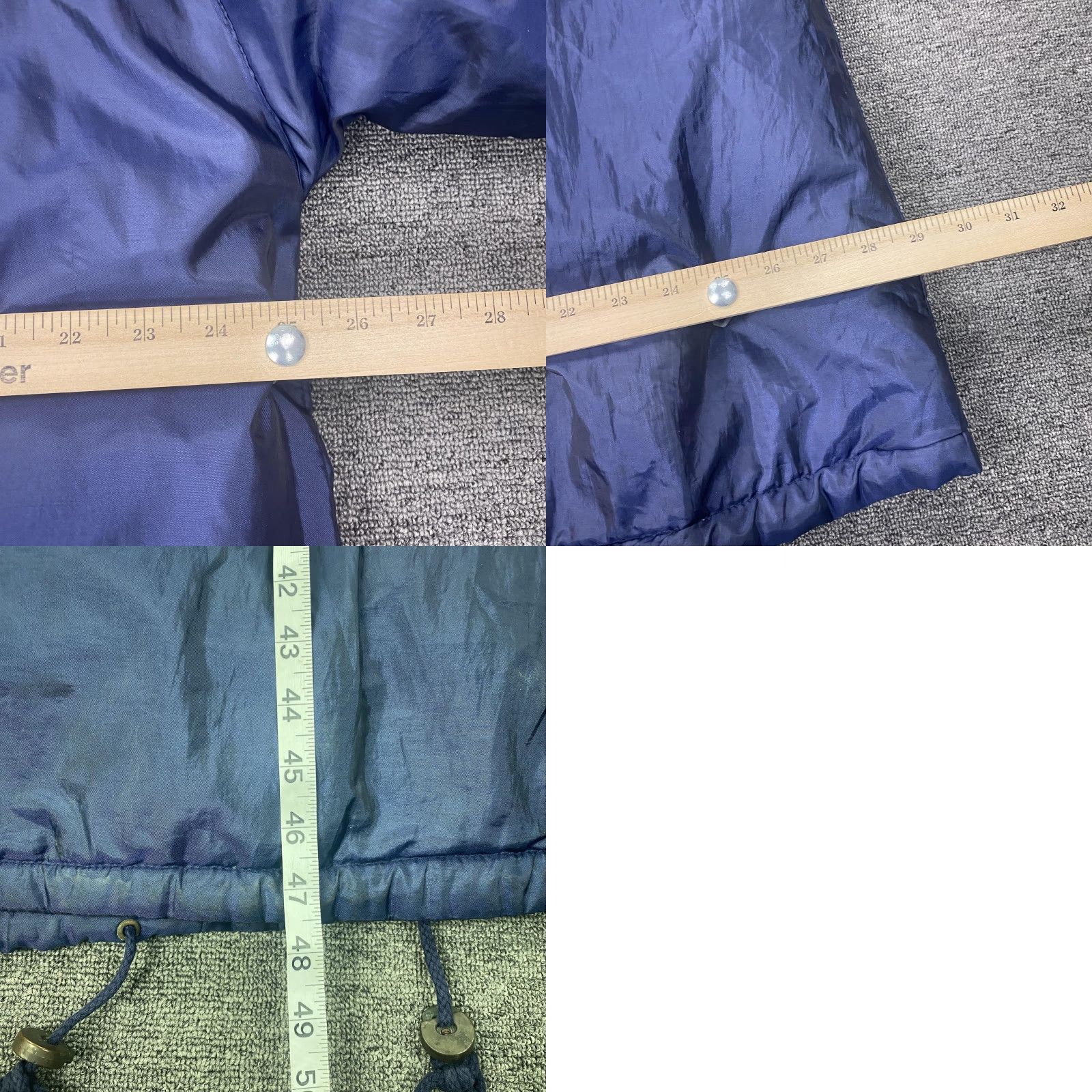 Vintage VINTAGE Triple F.A.T. Goose Coat Mens M Blue Down Parka Quilted 80s Size US M / EU 48-50 / 2 - 9 Thumbnail