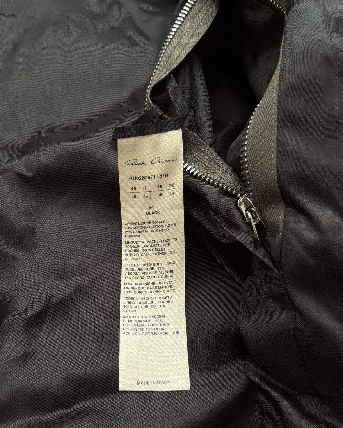 Rick Owens RARE Mainline Bauhaus Fishtail Zip Bladder Parka Size US S / EU 44-46 / 1 - 17 Thumbnail