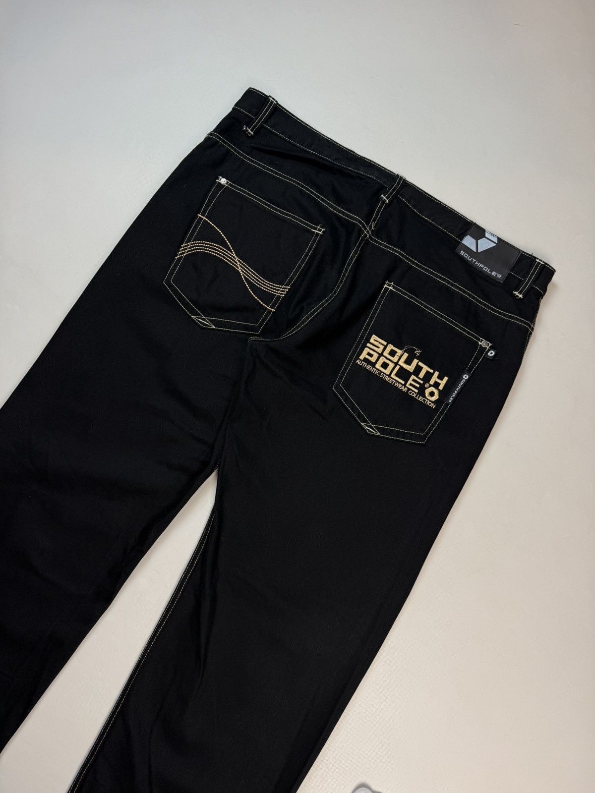 Southpole Southpole Men’s Y2K Rap Baggy Denim Wide Leg Jeans Size 44 Size US 36 / EU 52 - 18 Thumbnail