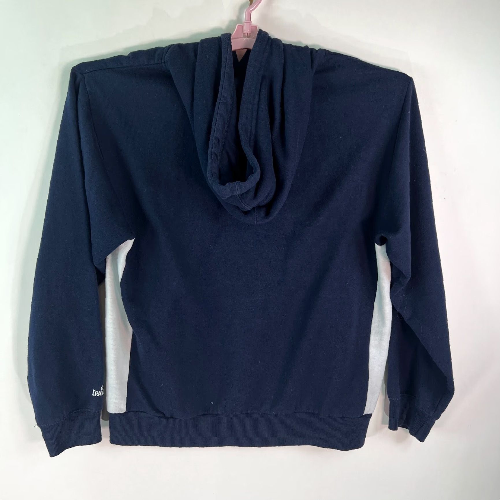 Spalding Spalding Mens Hoodie Pullover Drawstring Blue Long Sleeves Size M Regular Size US M / EU 48-50 / 2 - 2 Thumbnail