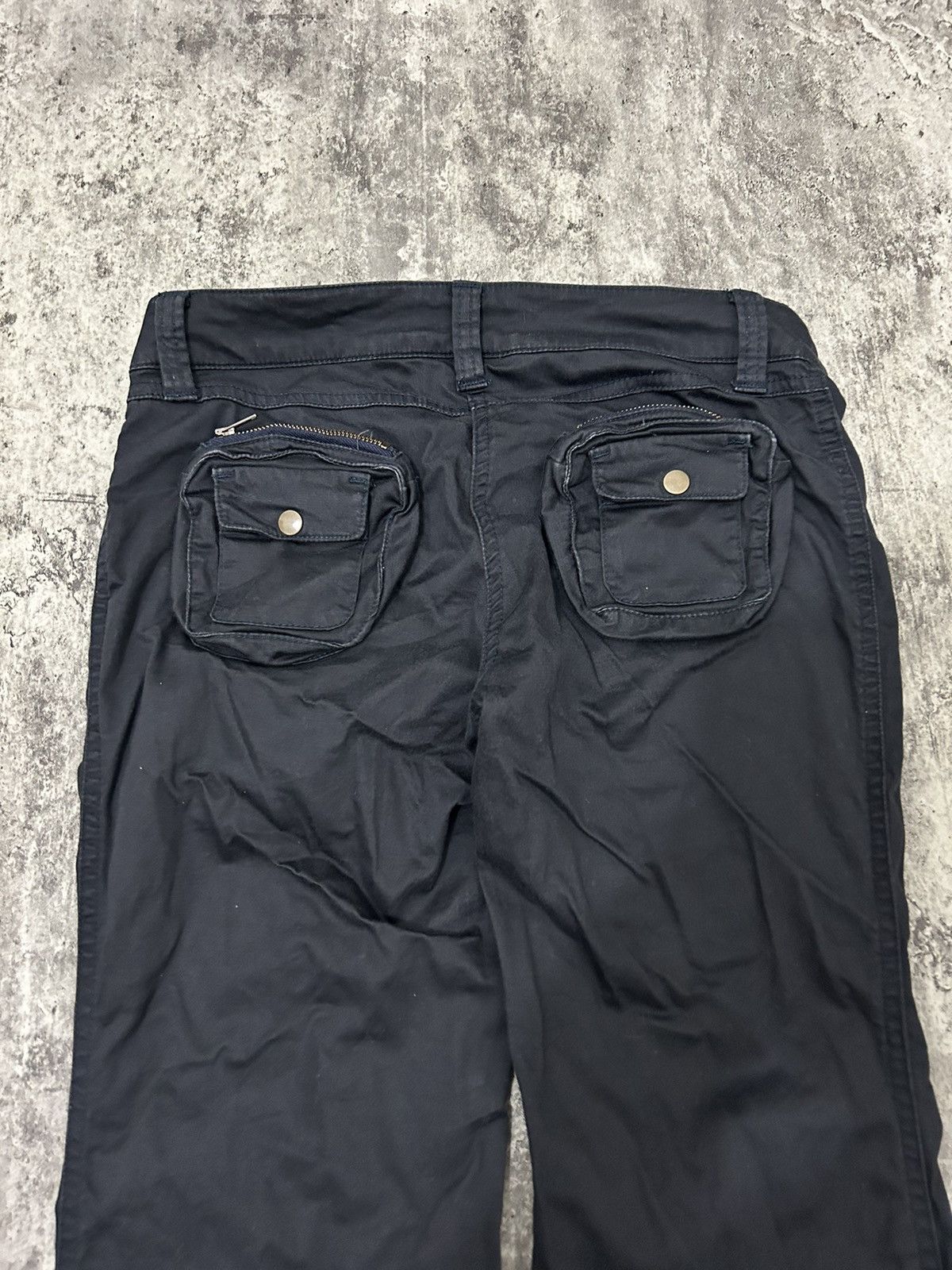 If Six Was Nine × Japanese Brand × Le Grande Bleu (L.G.B.) Pour Deux 3D Pocket Back Flare Pants lgb style Size US 30 / EU 46 - 7 Thumbnail
