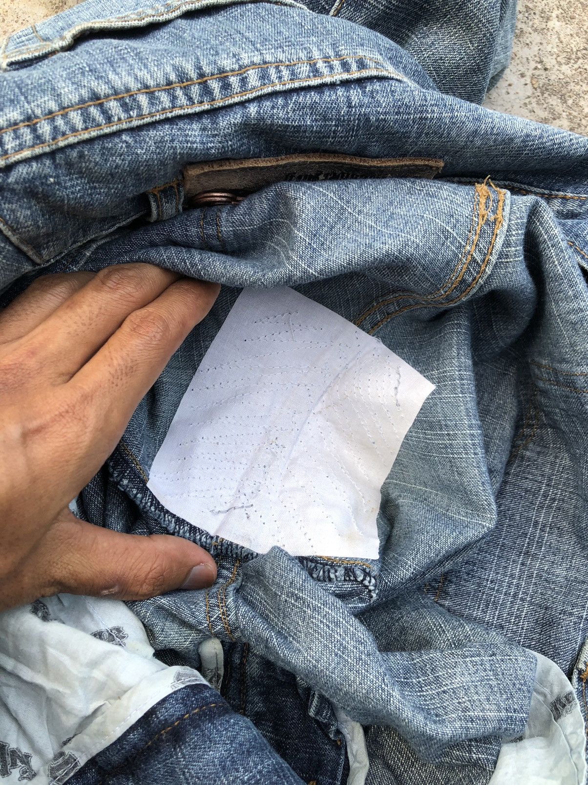 Other BAGGY 10TH ANNIVERSARY THE INDOOR DISTRESSED DENIM Size US 34 / EU 50 - 9 Thumbnail