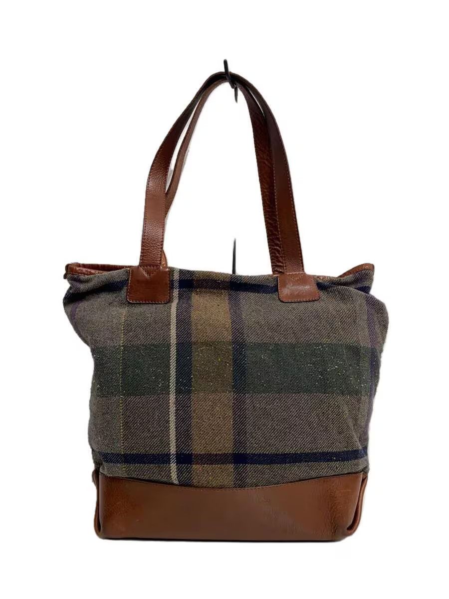 Yohji Yamamoto yohji yamamoto POUR HOMME Tweed/leather/tote bag Size ONE SIZE - 1 Thumbnail
