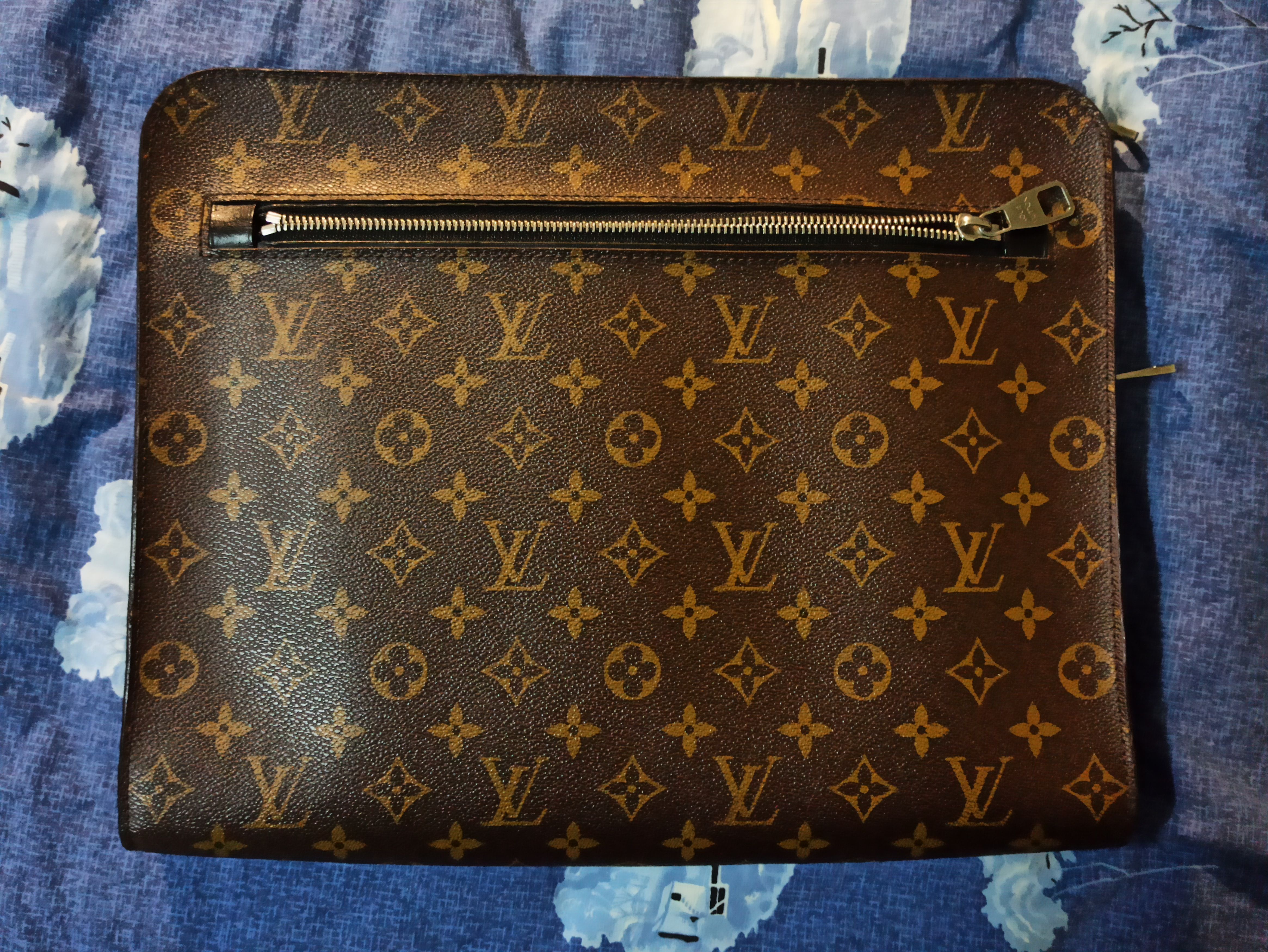 Louis Vuitton Louis Vuitton Monogram Macassar Portfolio Handbag Size ONE SIZE - 1 Thumbnail