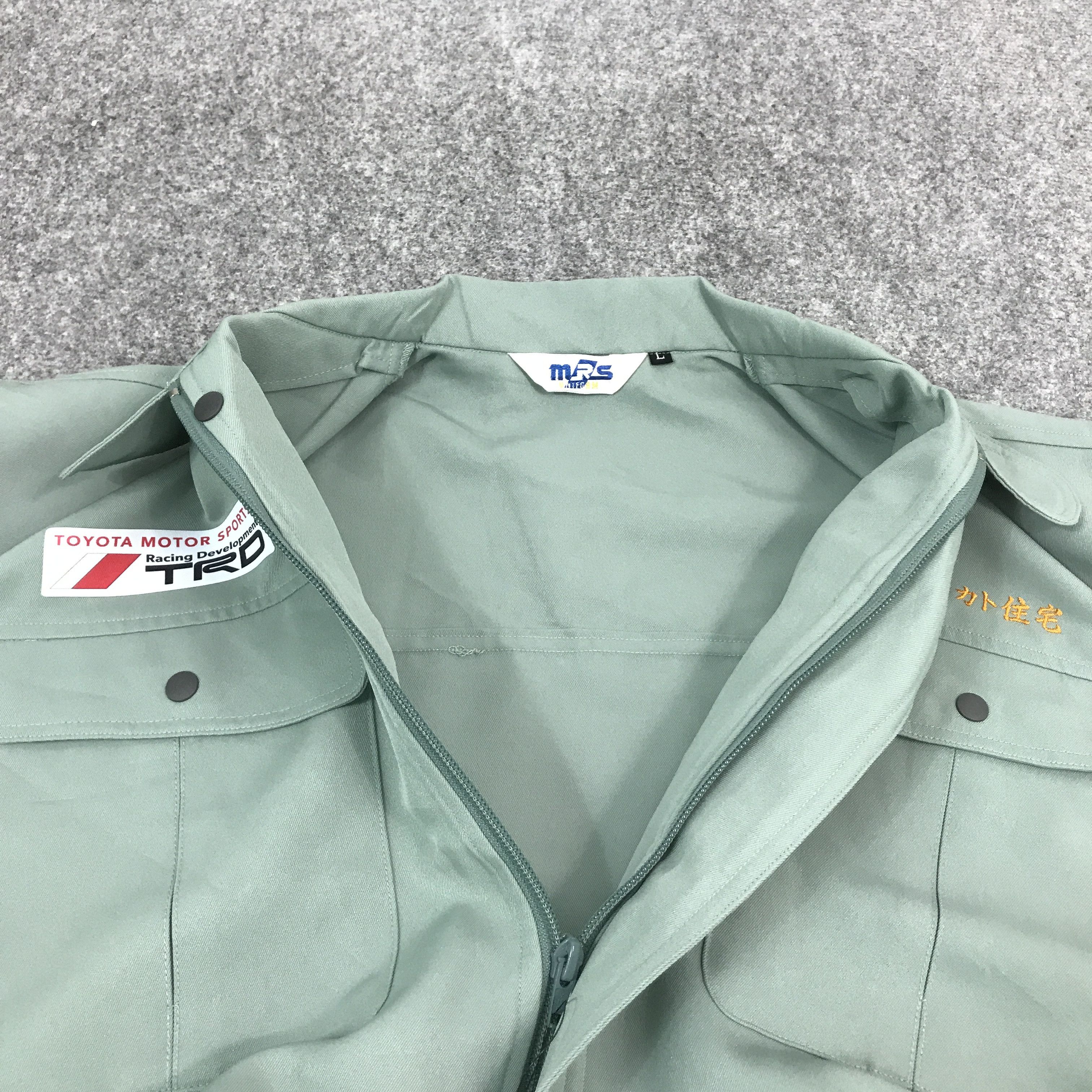Japanese Brand Vtg toyota sports racing development trd jacket Size US L / EU 52-54 / 3 - 5 Thumbnail