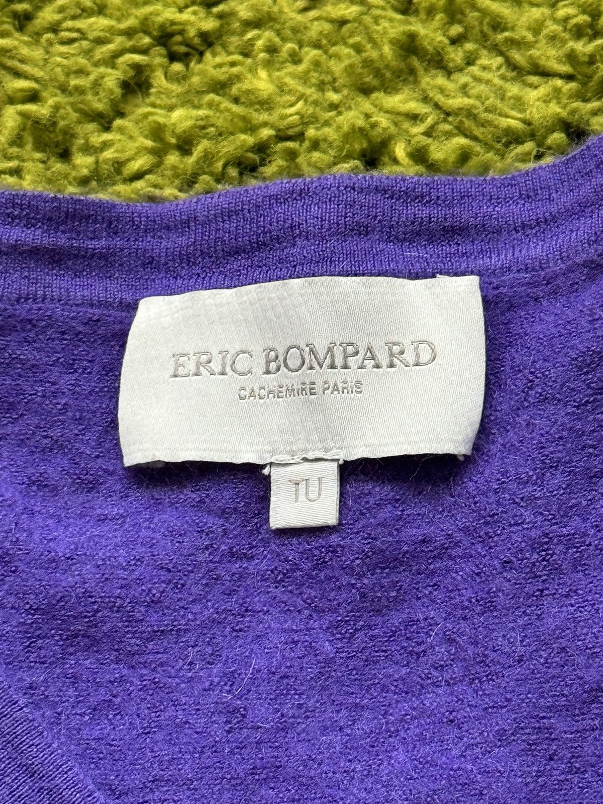 Bompard × Designer Eric Bompard cashmere silk blend purple sweater Size M / US 6-8 / IT 42-44 - 3 Thumbnail