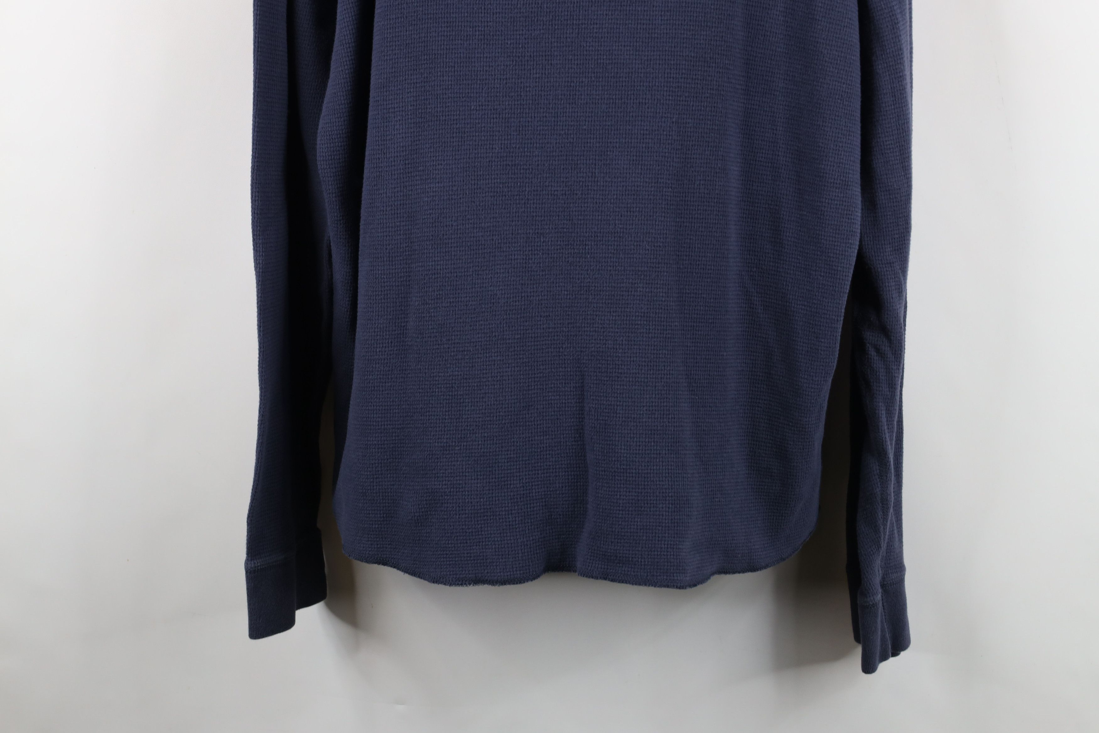 Levi's Vintage Levis Waffle Knit Long Sleeve Henley T-Shirt Size US L / EU 52-54 / 3 - 3 Thumbnail