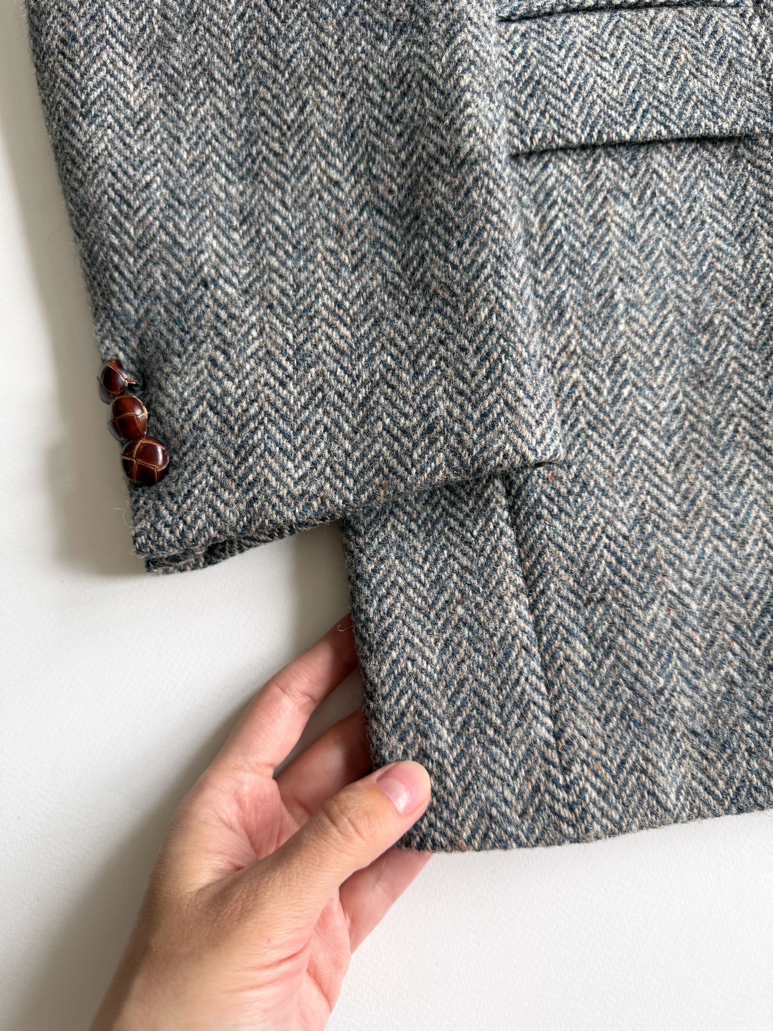 Harris Tweed Vintage Cricketeer for Baltman & Co x Harris Tweed Jacket L Size 42L - 4 Thumbnail