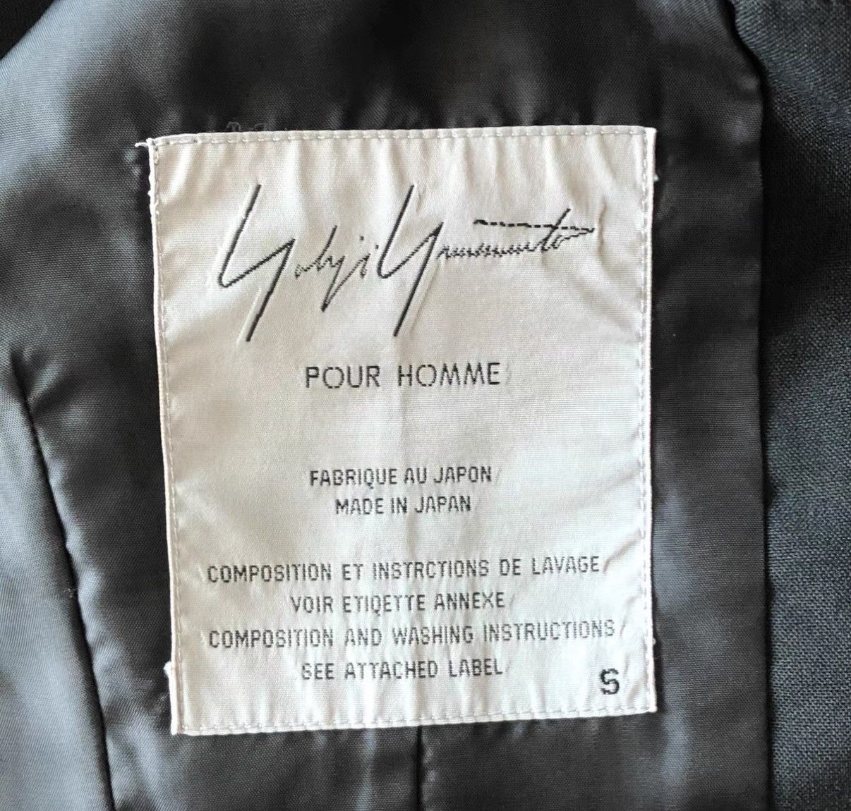 Yohji Yamamoto Yohji Yamamoto 95ss Collarless Gakuran Jacket K4 Size US S / EU 44-46 / 1 - 4 Thumbnail