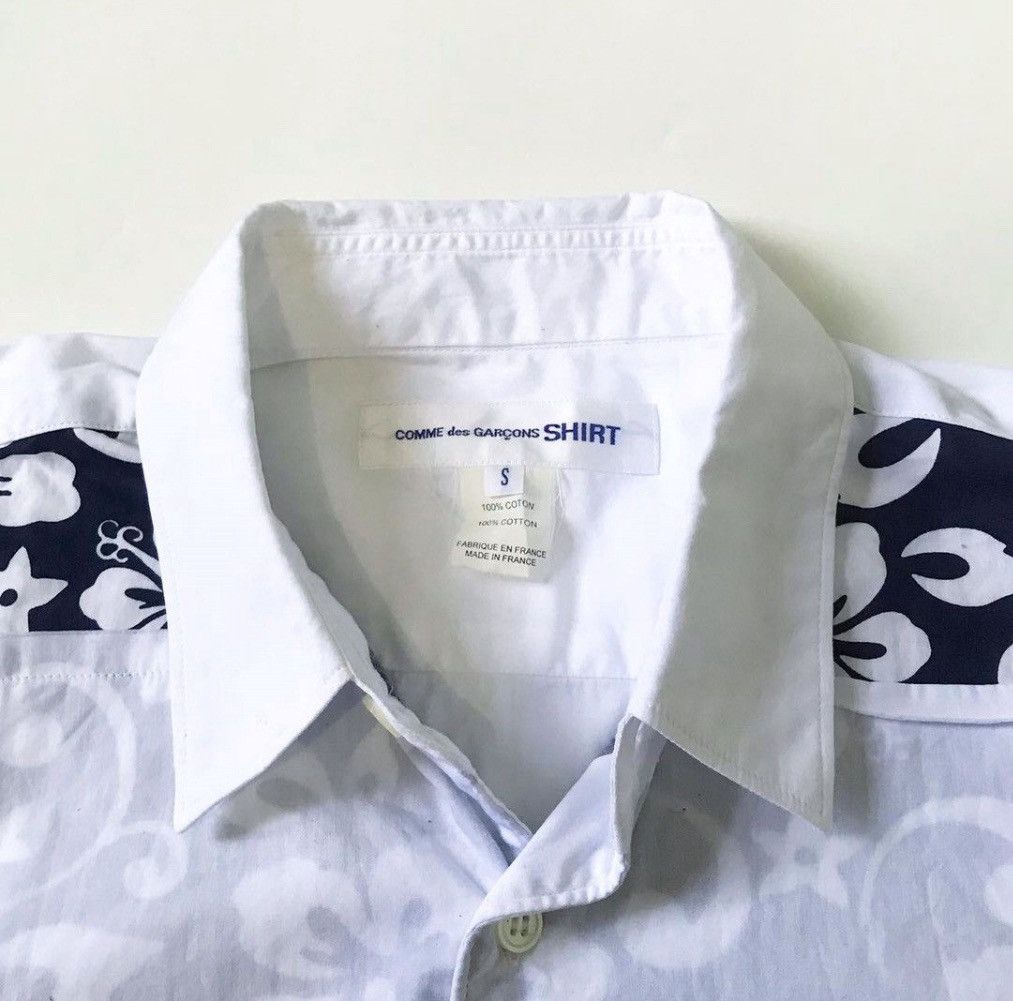 Comme des Garcons CDG SHIRT reconstructed patchwork button up Size US S / EU 44-46 / 1 - 2 Thumbnail