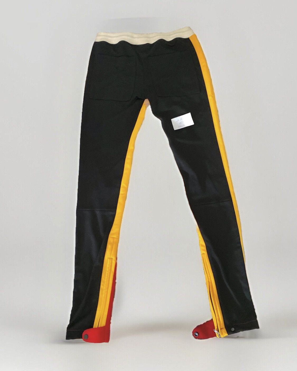 Fear of God Fear of God Moto Trackpants Cream/Red/Yellow/Black Medium Size US 32 / EU 48 - 2 Thumbnail