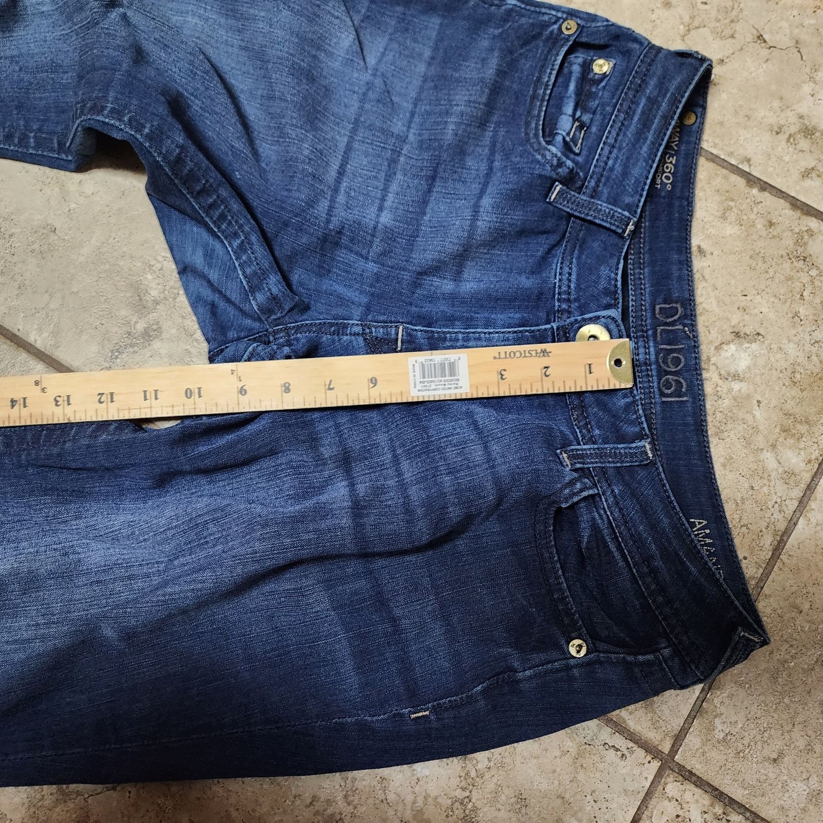 DL1961 Womens DL1961 Amanda Skinny Jeans Size 28 Size 28" / US 6 / IT 42 - 7 Thumbnail
